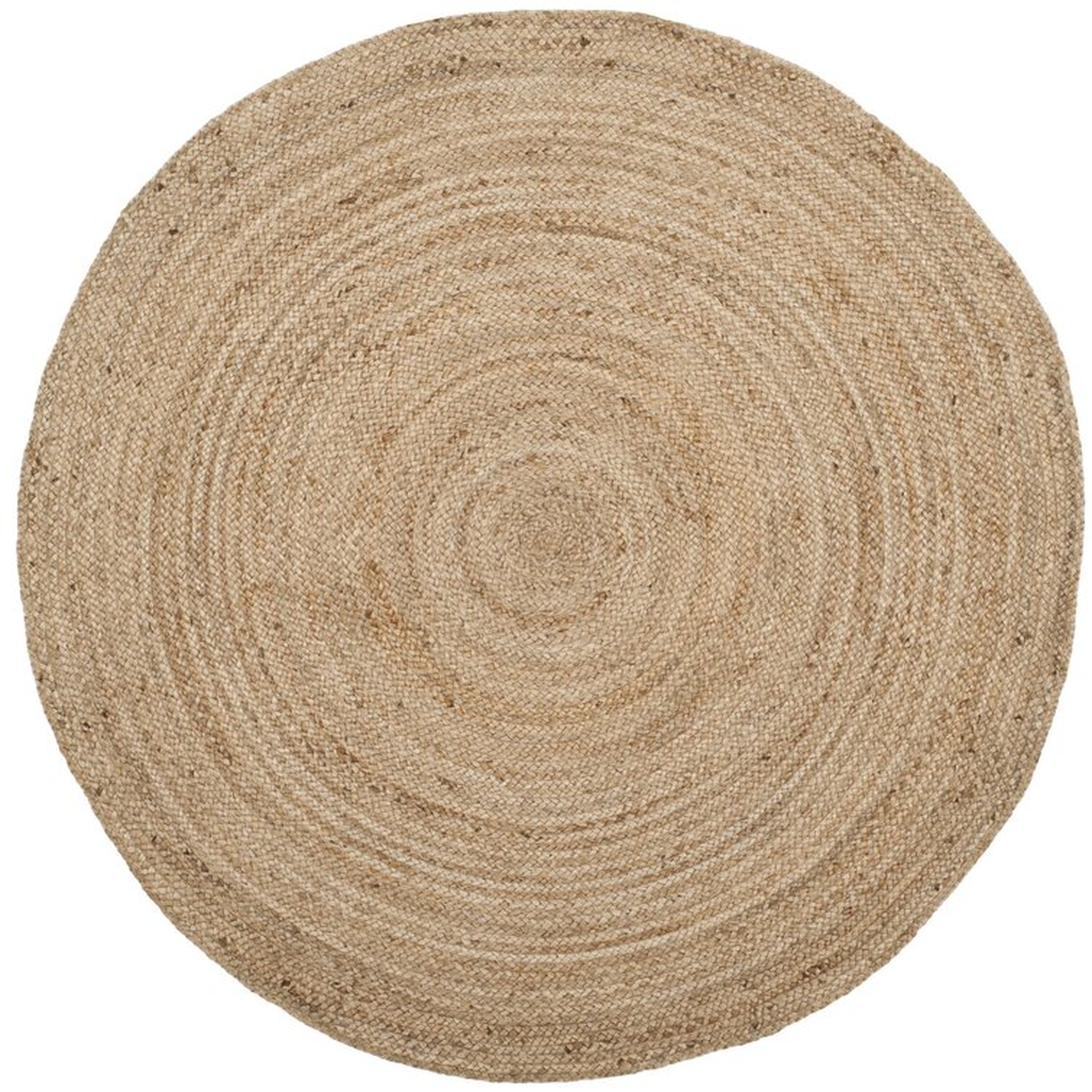 Gerry Material Jute Natural Area Rug - Wayfair