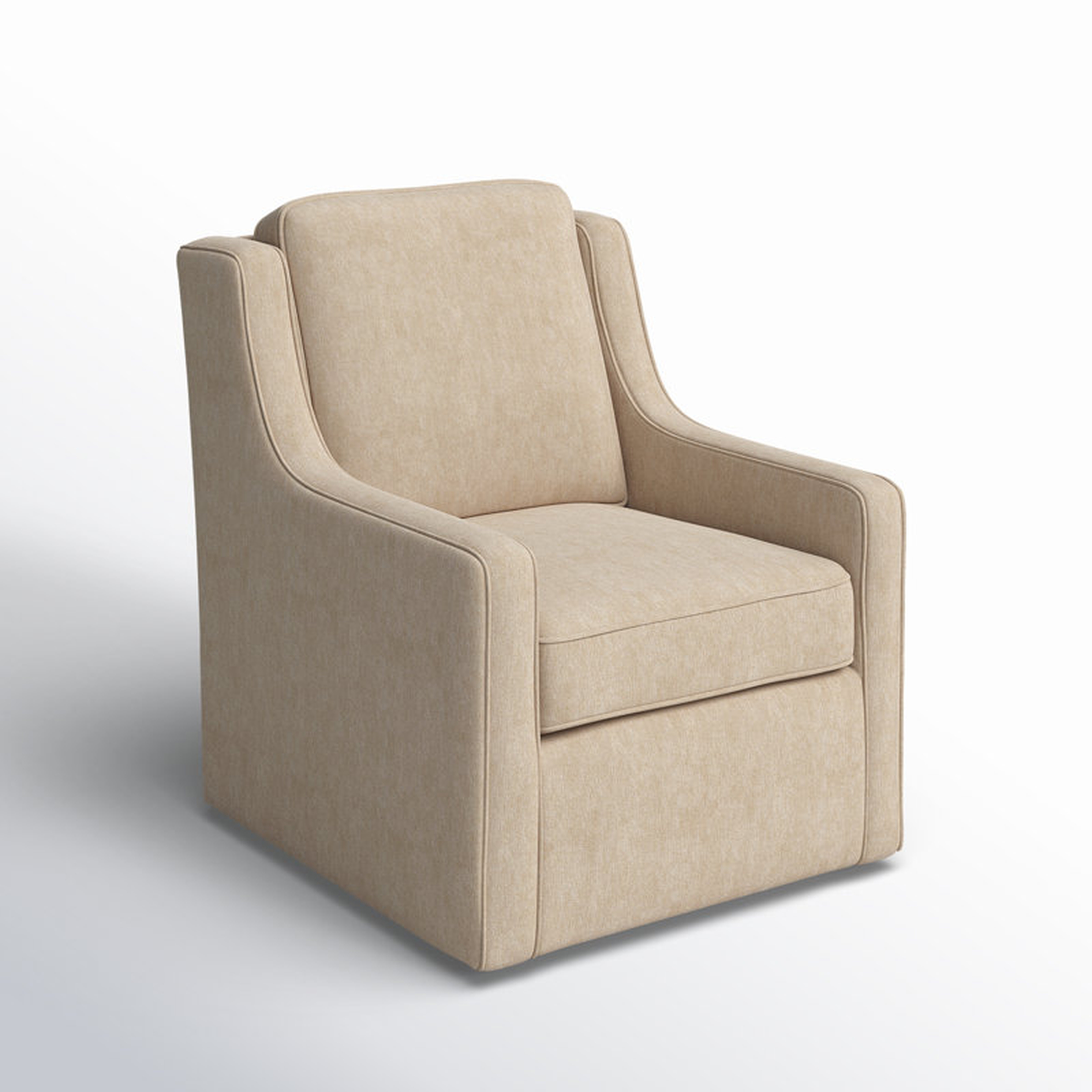 Vineland 28.35" Wide Polyester Swivel Armchair - Wayfair