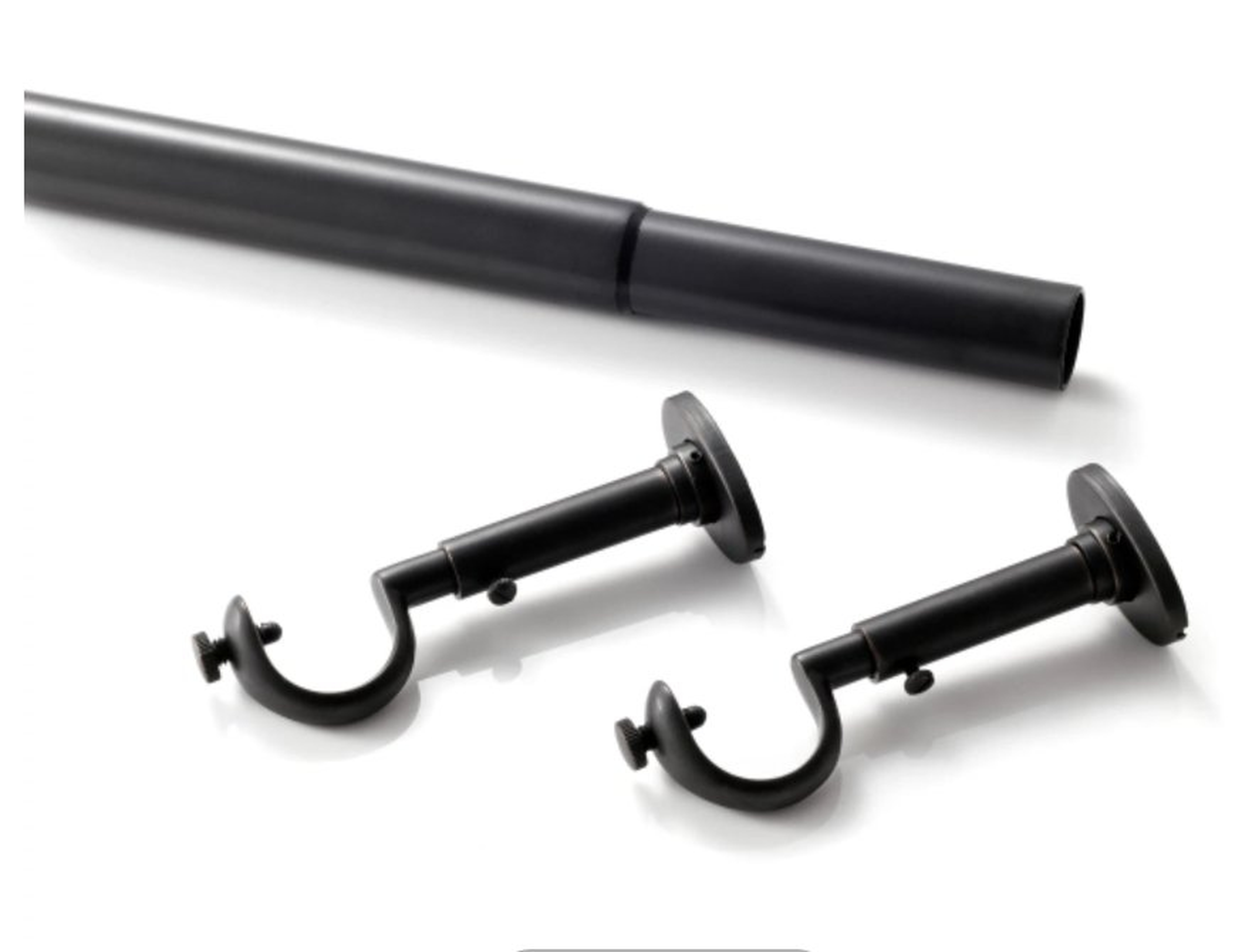 Stockbridge Oil Rubbed Bronze Curtain Rod - Dash and Albert