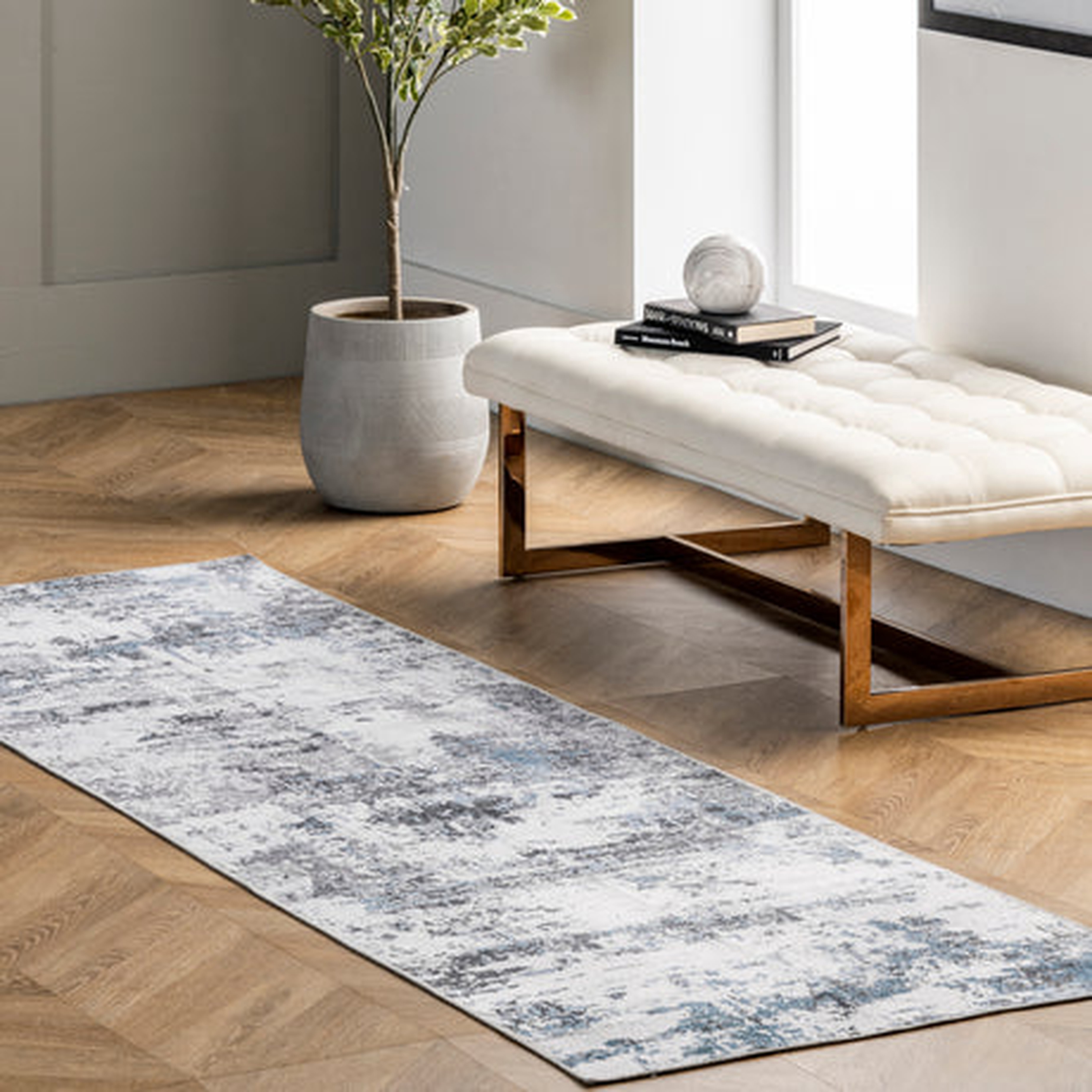 Dali Abstract Machine Washable Area Rug - nuloom