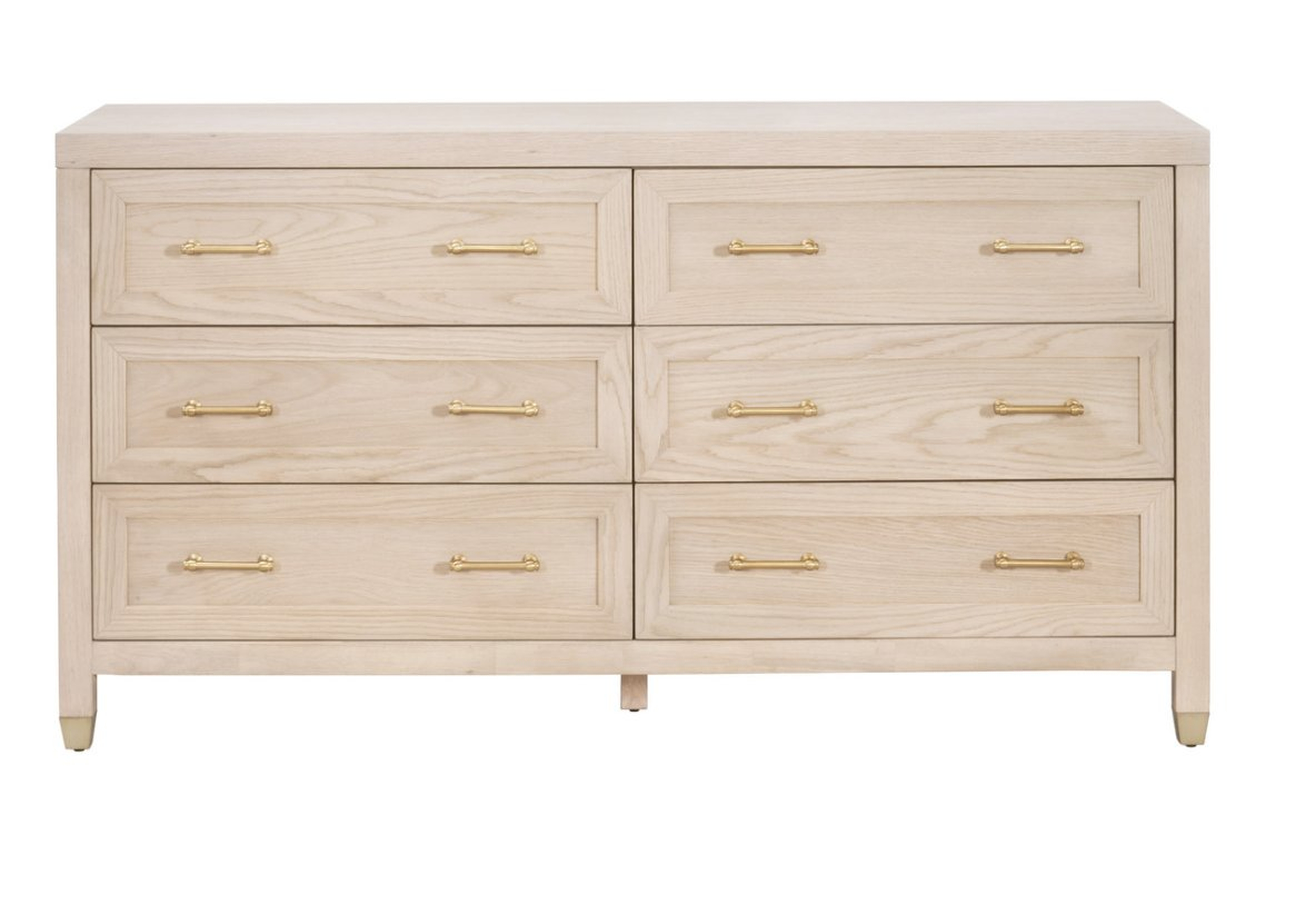 Stella 6-Drawer Double Dresser - Essentials for Living
