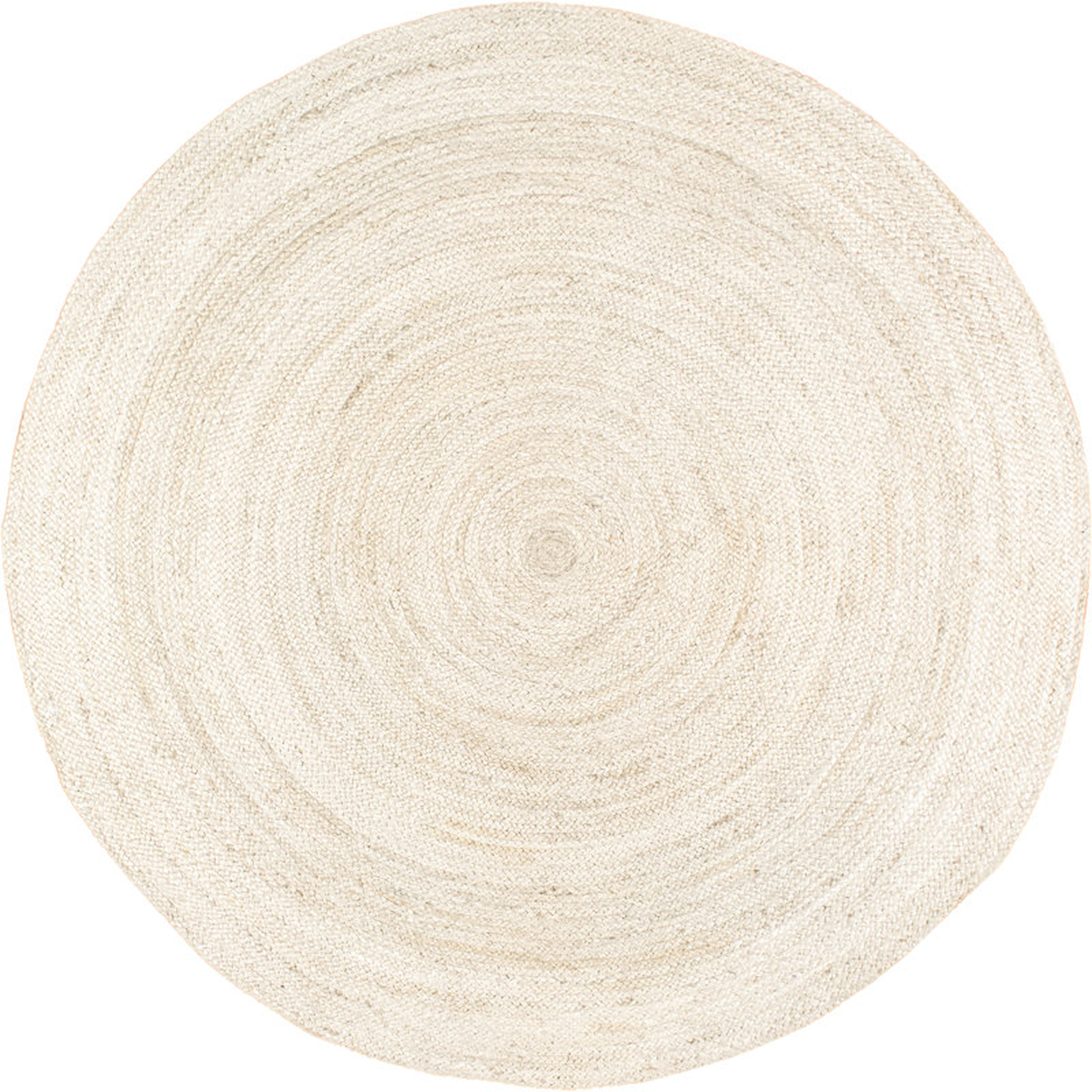 Malaysia Hand Braided Jute Off White Area Rug - Wayfair