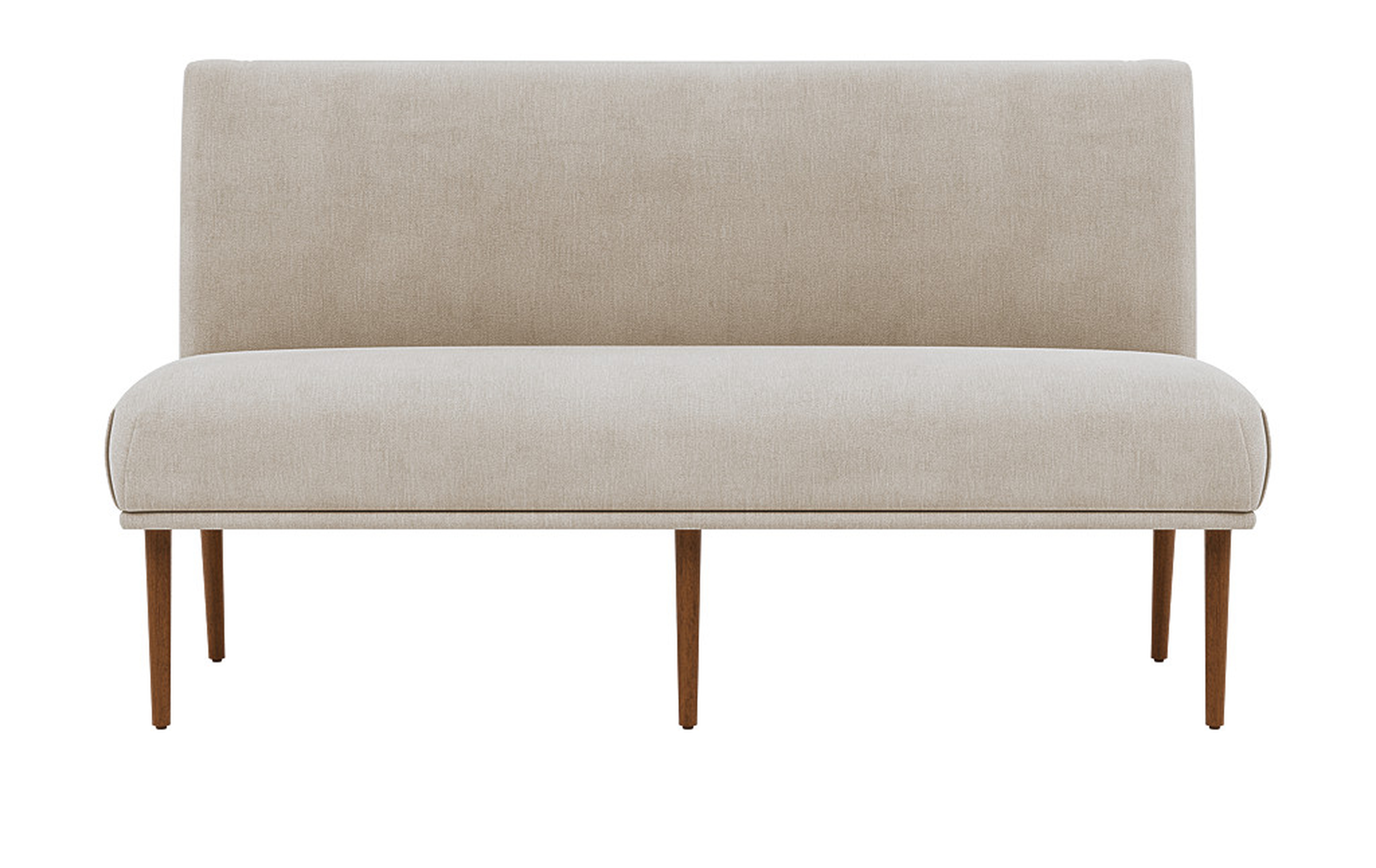 Dorian Upholstered Dining Bench with Tufting Option - Interior Define