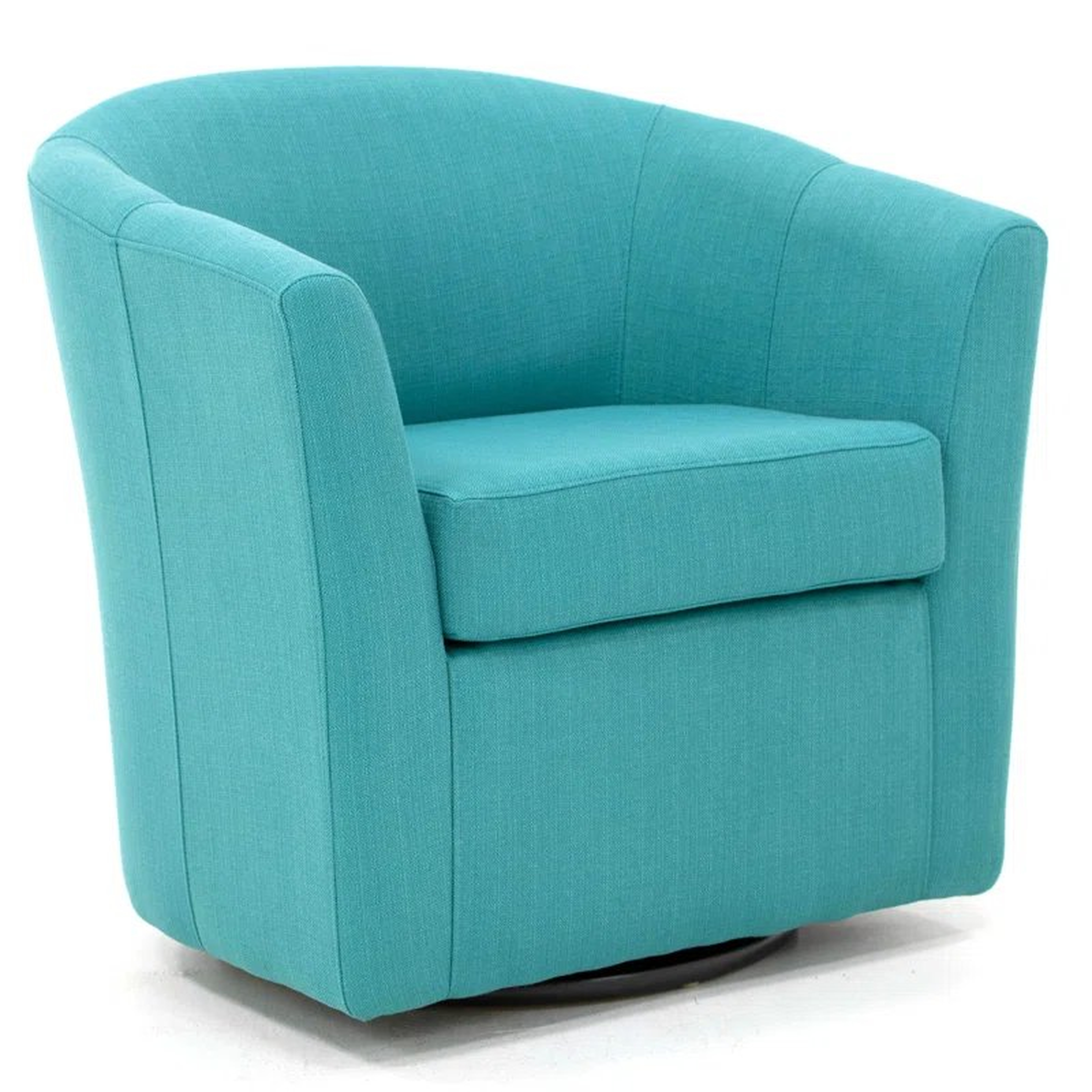 Molinari Swivel Barrel Chair - Wayfair