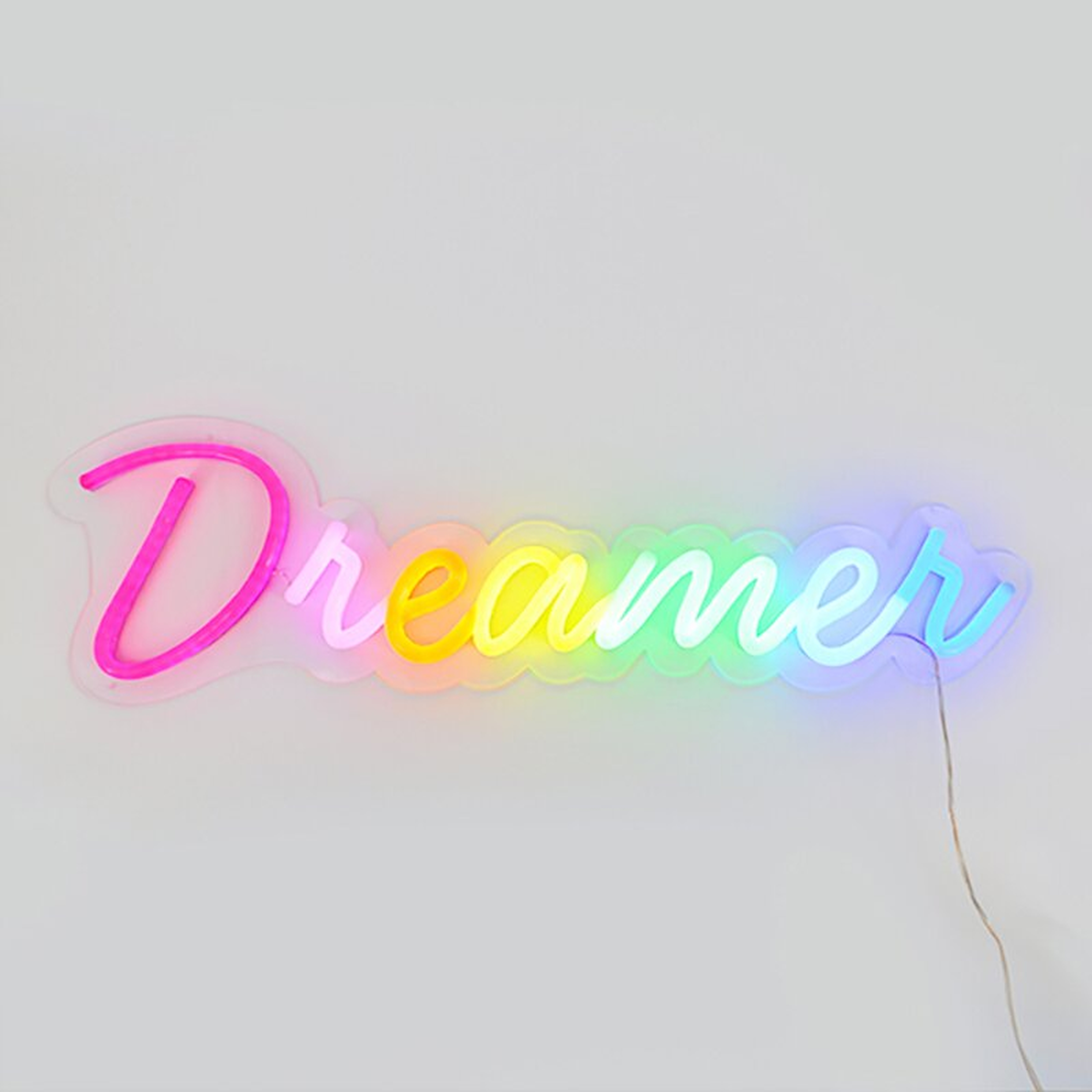 Dreamer 10" LED Neon Sign - Wayfair