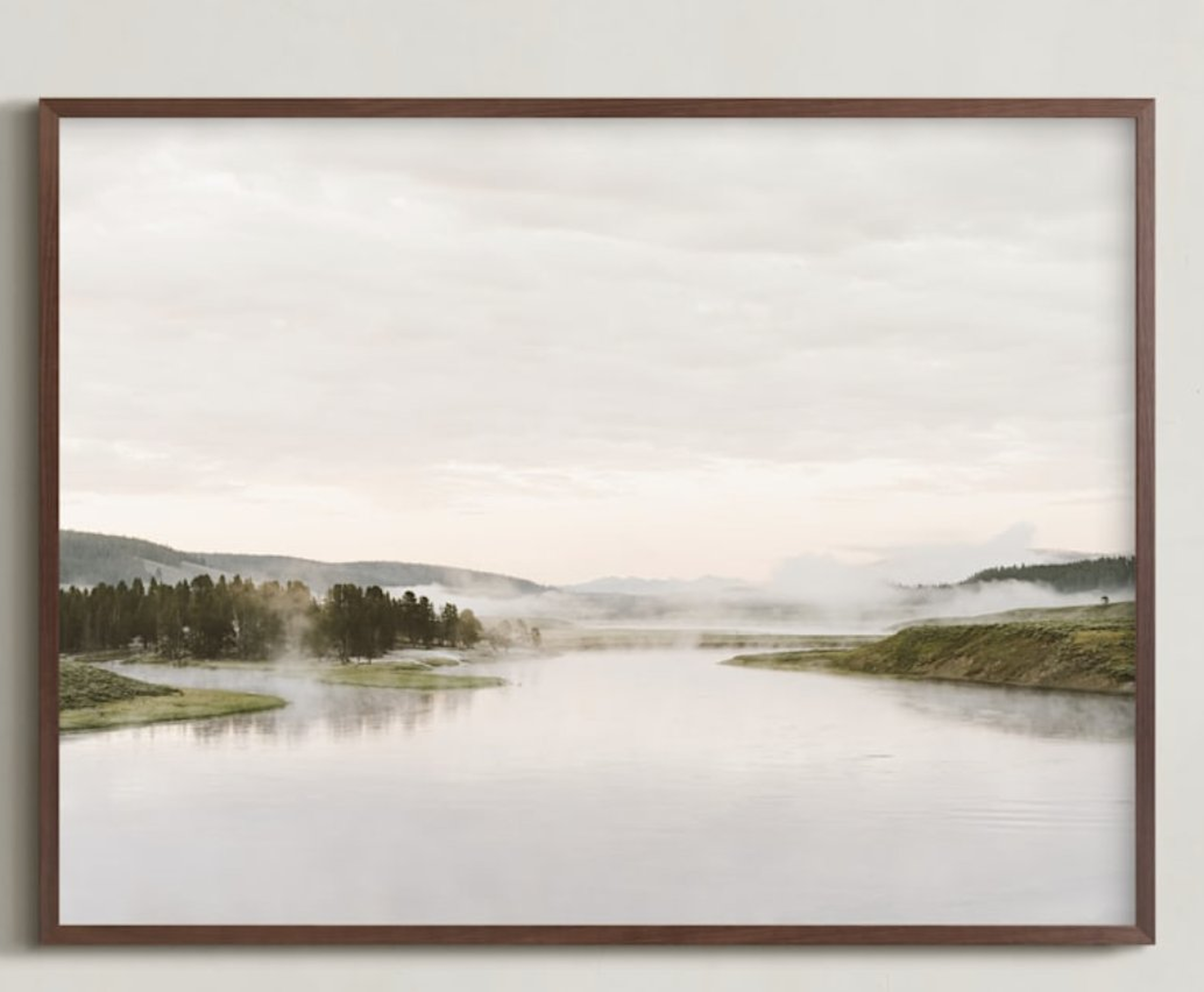 Misty Lake Limited Edition Fine Art Print 1 - Minted