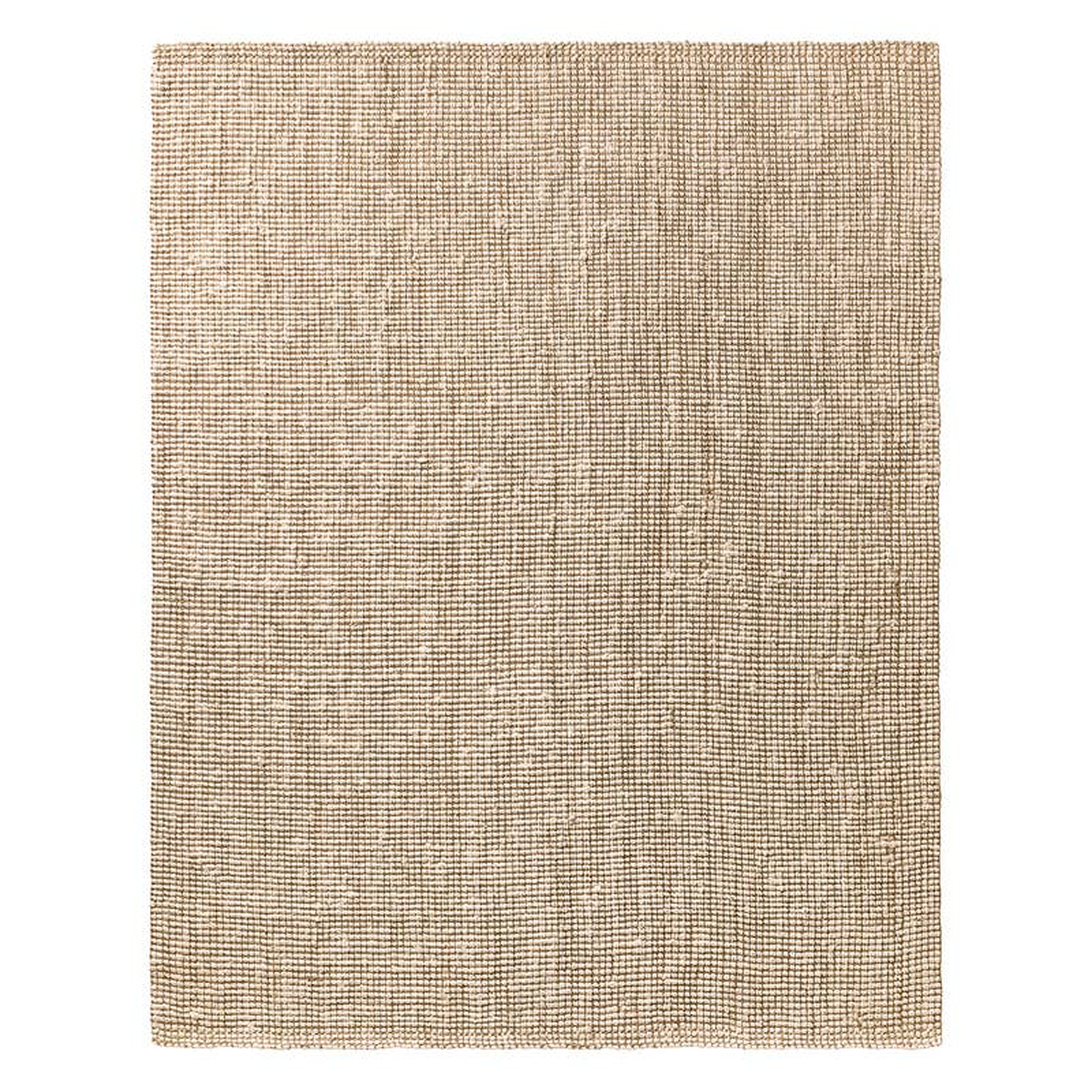 Mayen Natural Solid White/ Tan Area Rug (8' X 10') - Jaipur Living