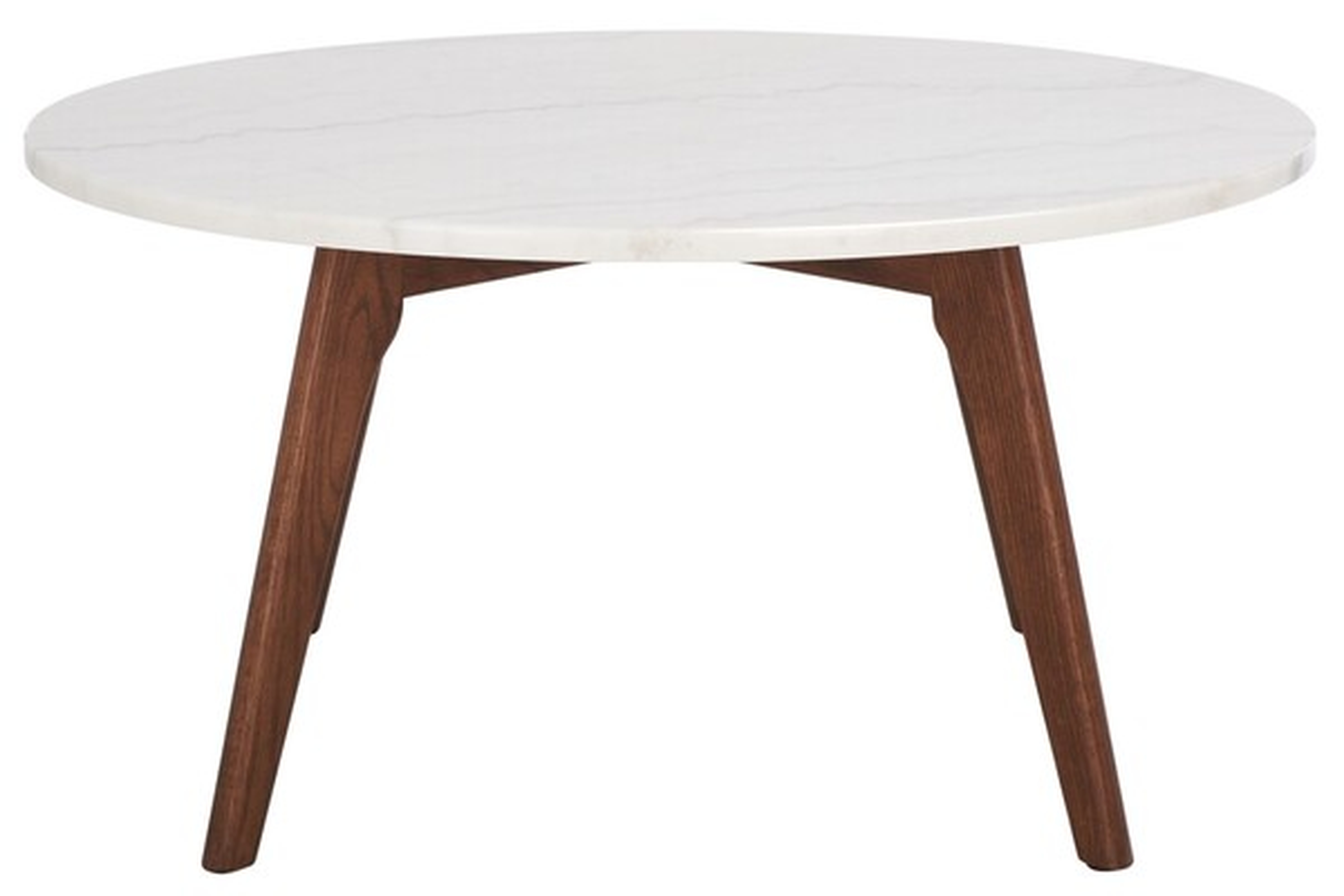 Syrio Round Marble Coffee Table - Safavieh