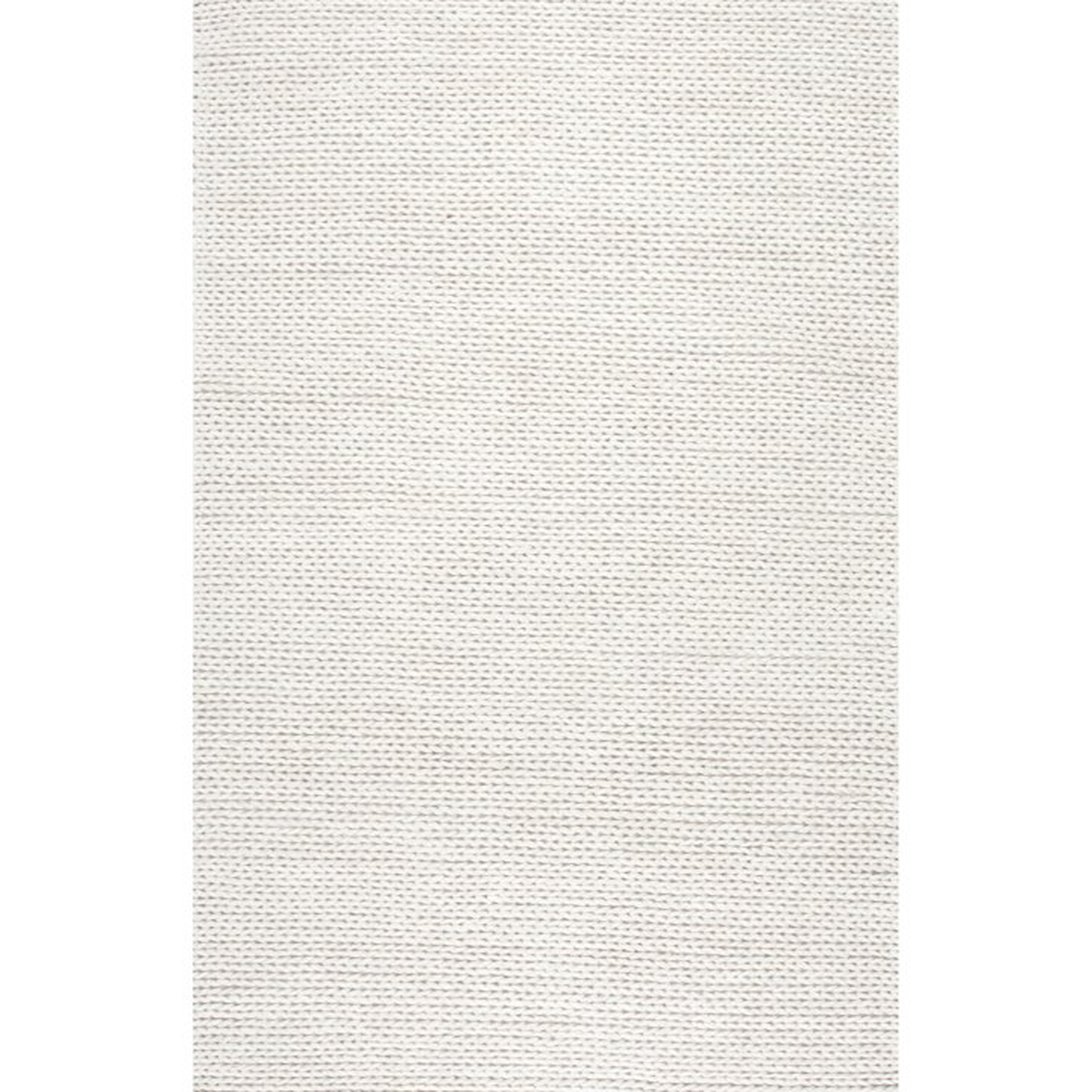 Penelope Braided Wool Area Rug 8 x 10 - nuloom