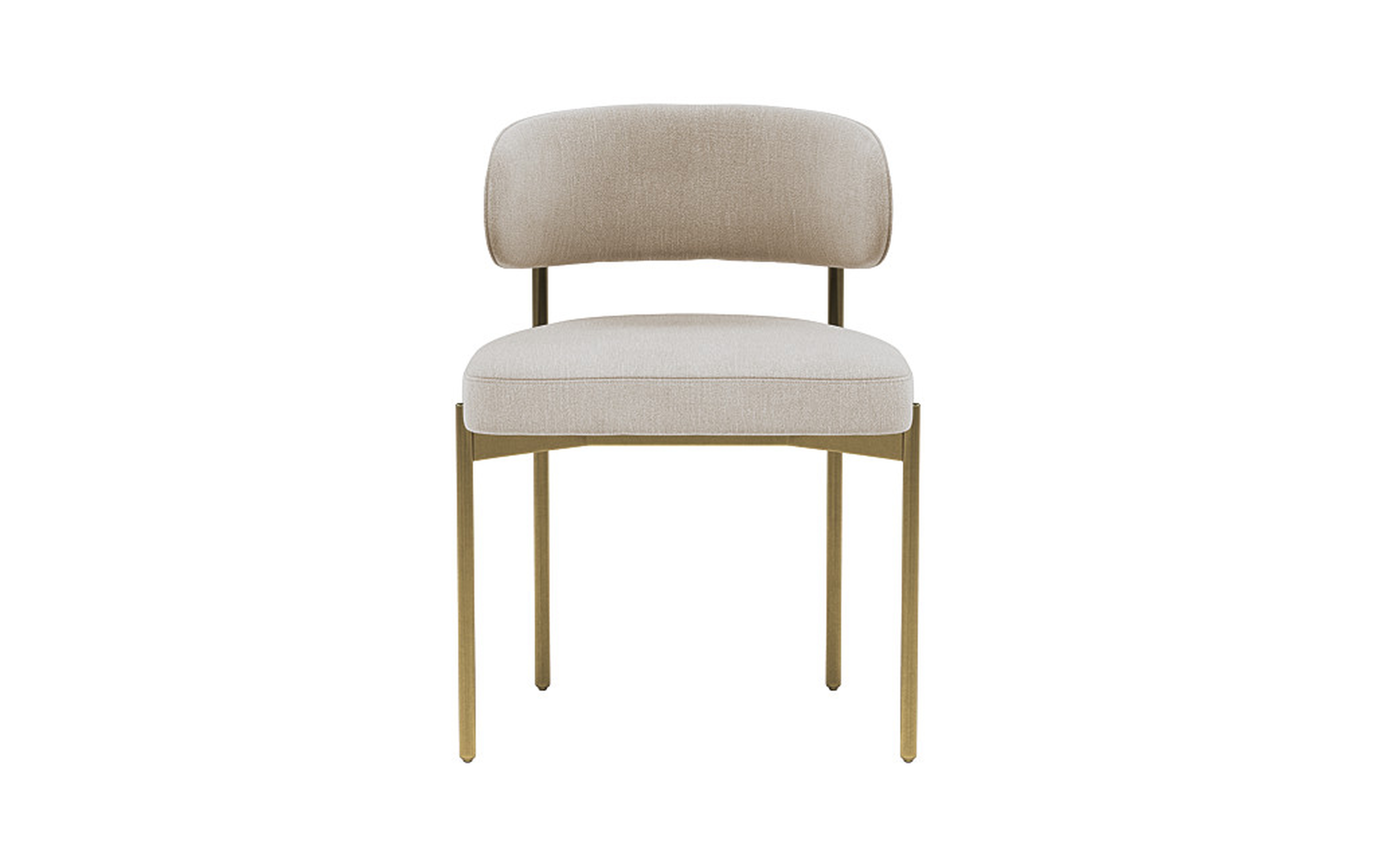 Hollis Metal Framed Upholstered Chair - Interior Define