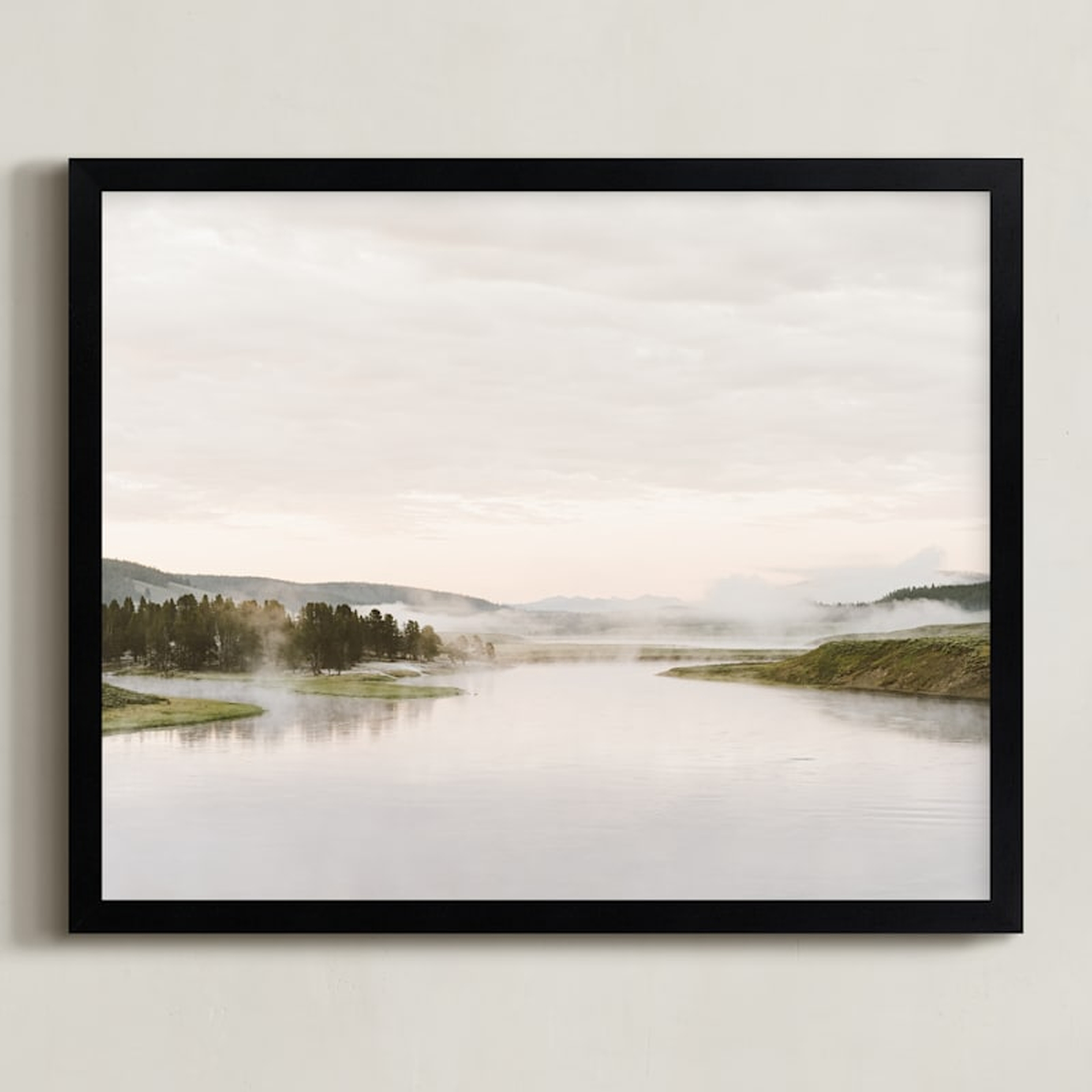 Misty Lake Limited Edition Fine Art Print 1 - Minted