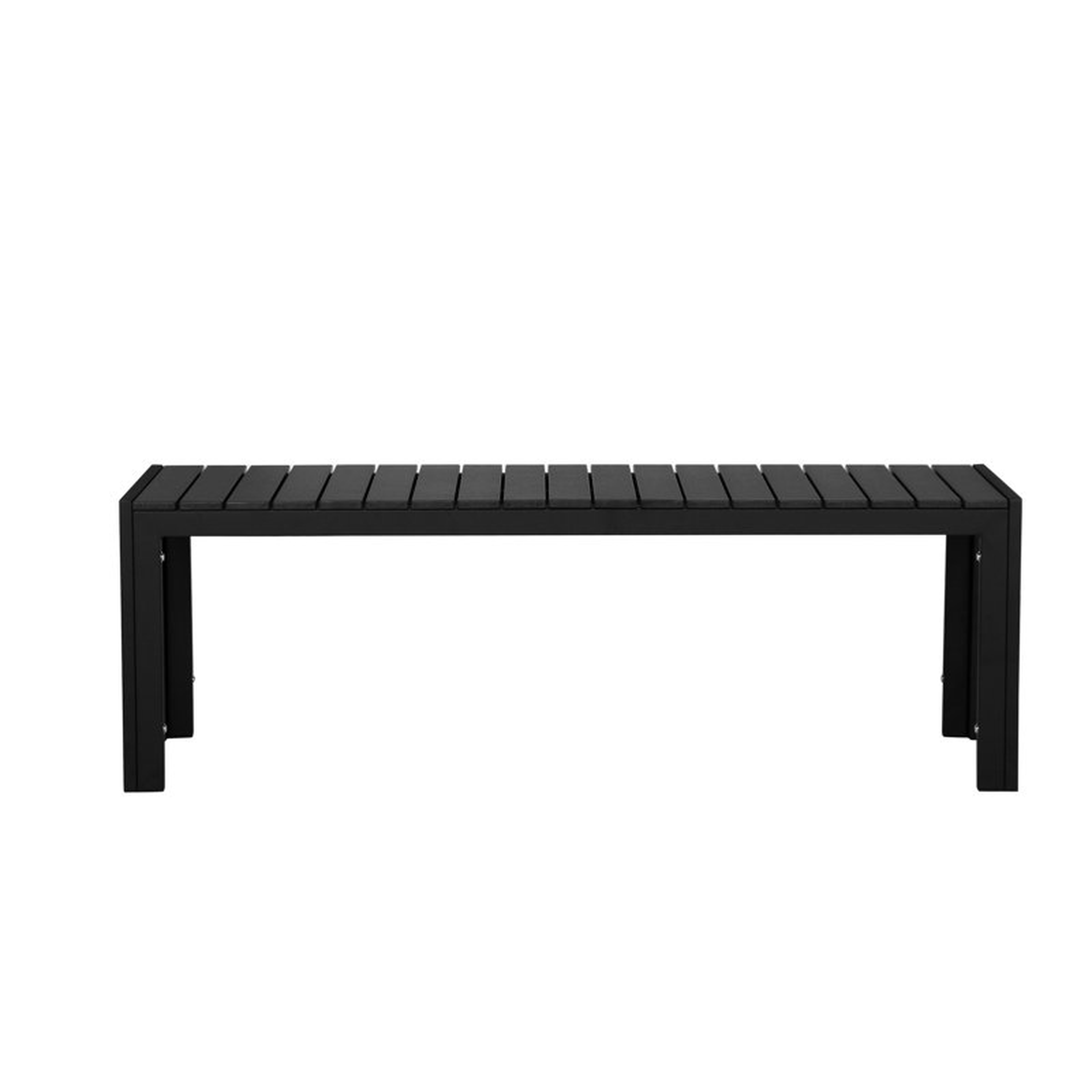 Alynne Aluminum Outdoor Bench - Wayfair
