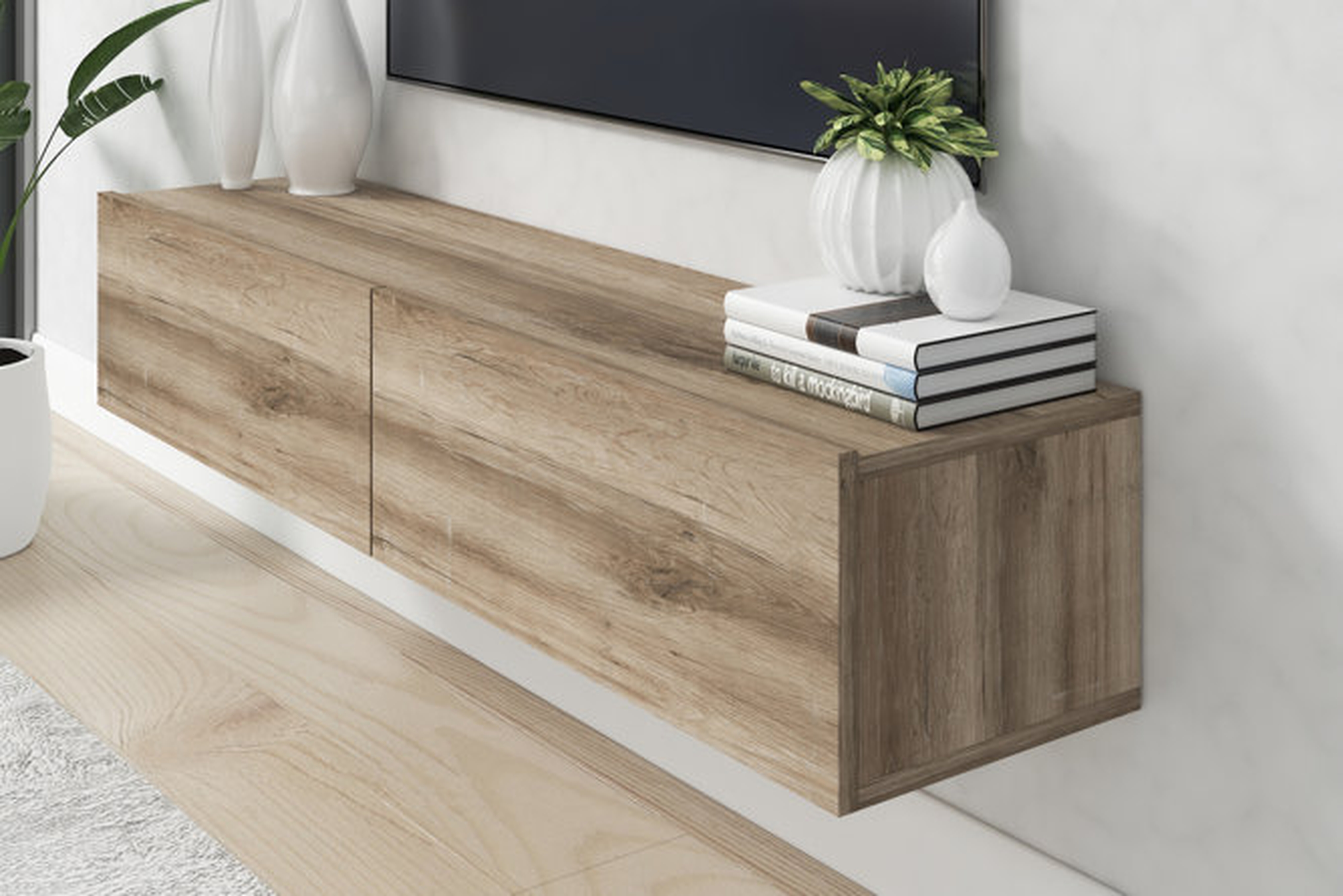 Alesandrini Floating TV Stand for TVs up to 60" - Wayfair