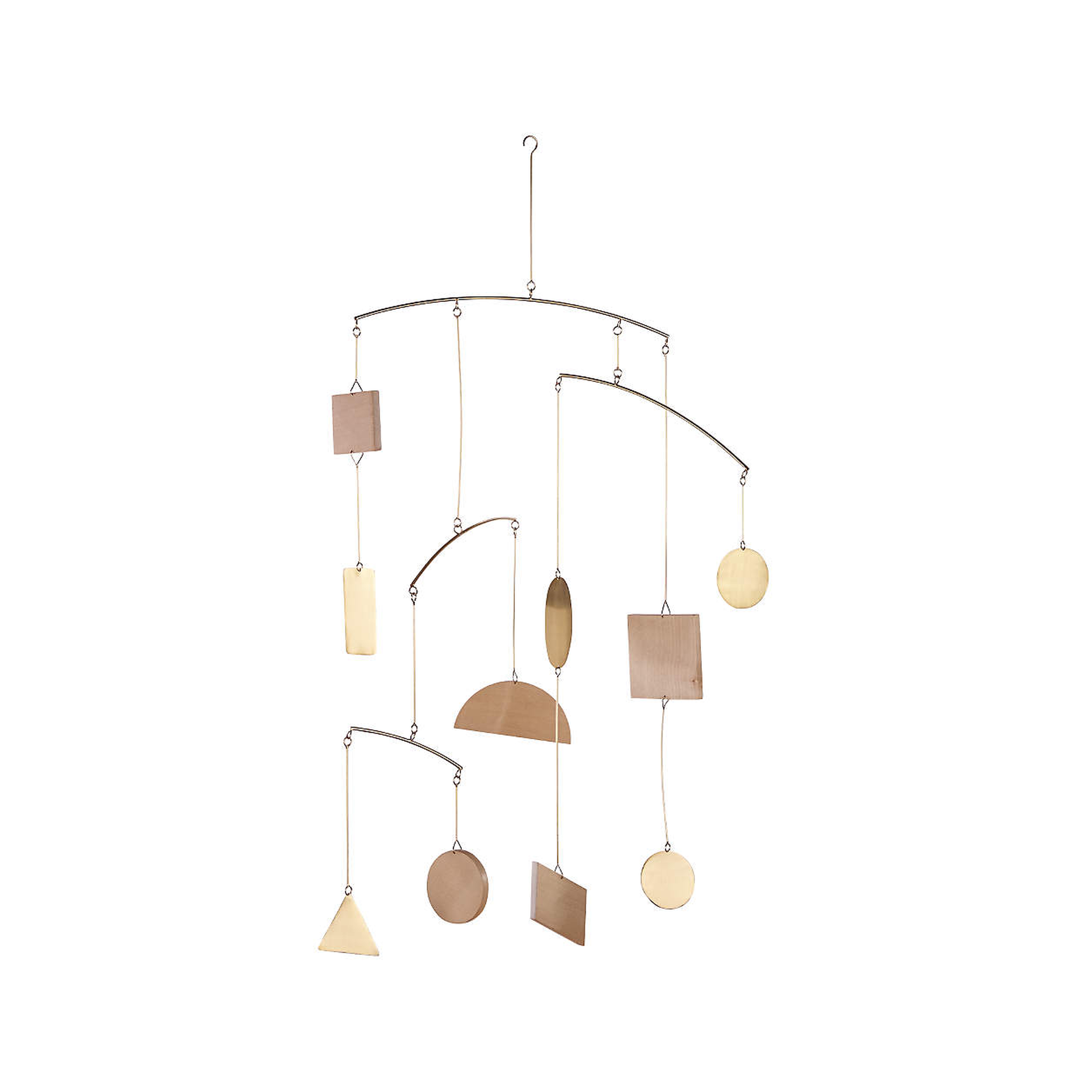 Simple Shapes Geometric Baby Mobile - Crate and Barrel