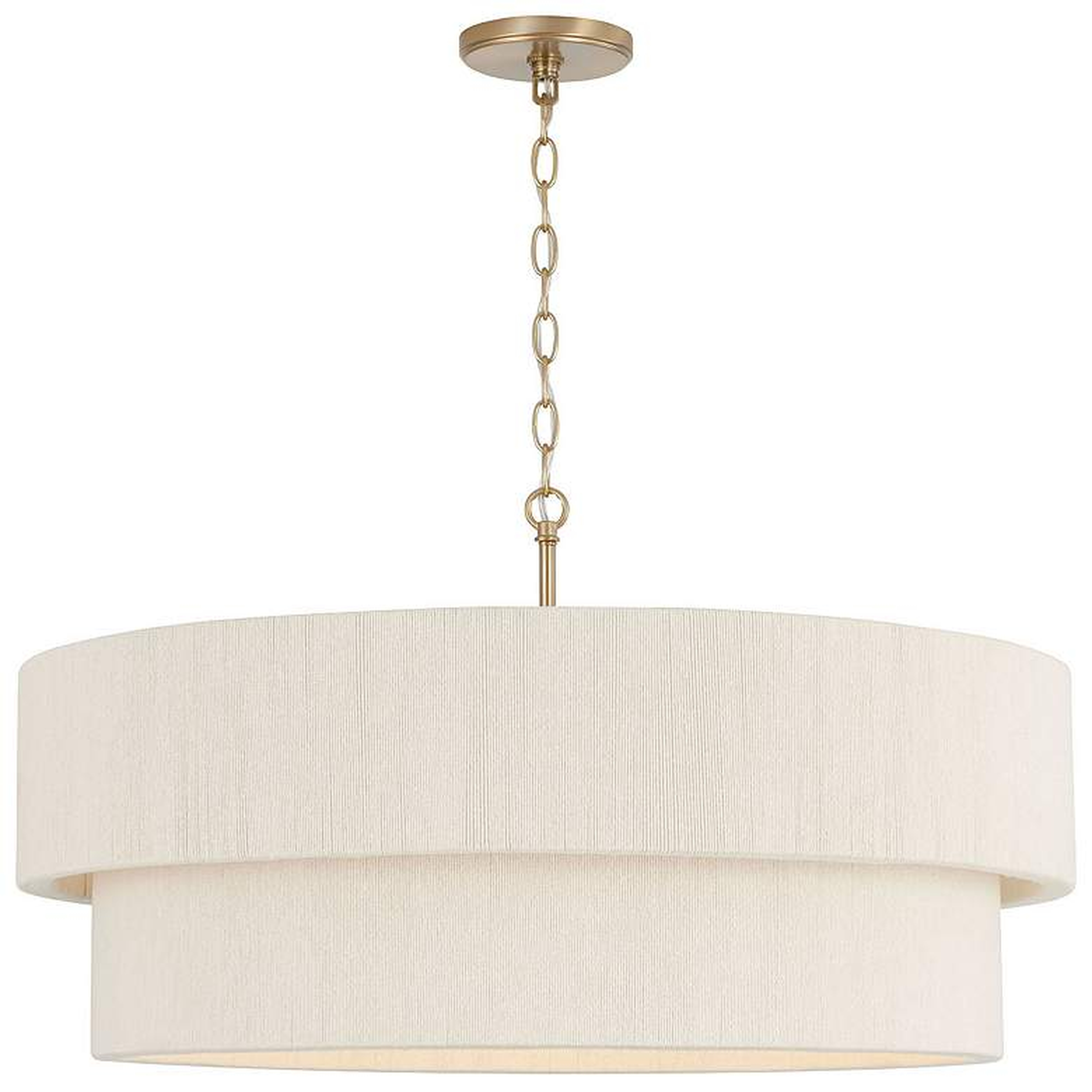 Capital Lighting Delaney 4 Light Pendant Matte Brass - Lamps Plus