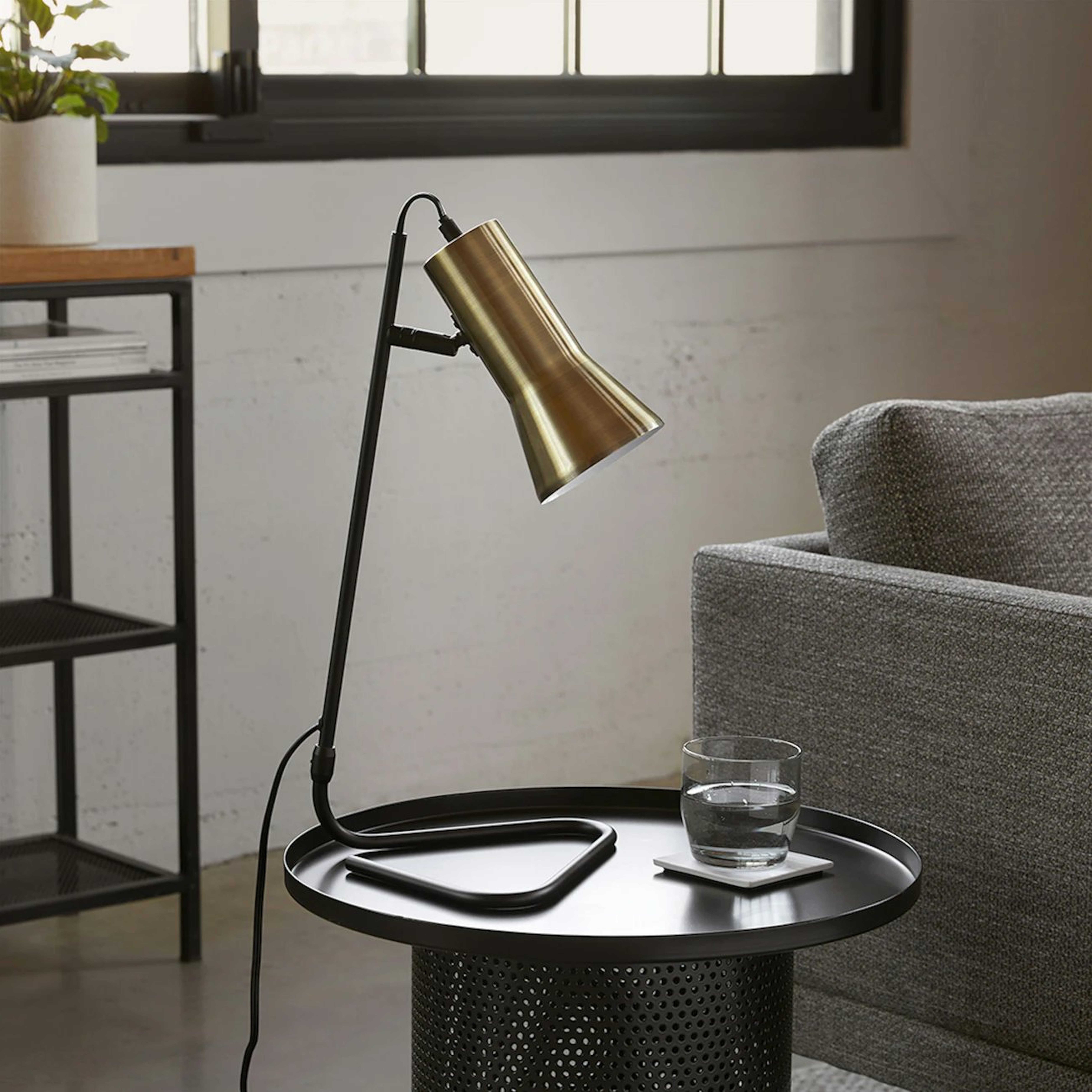 Torch Black Table Lamp - Article