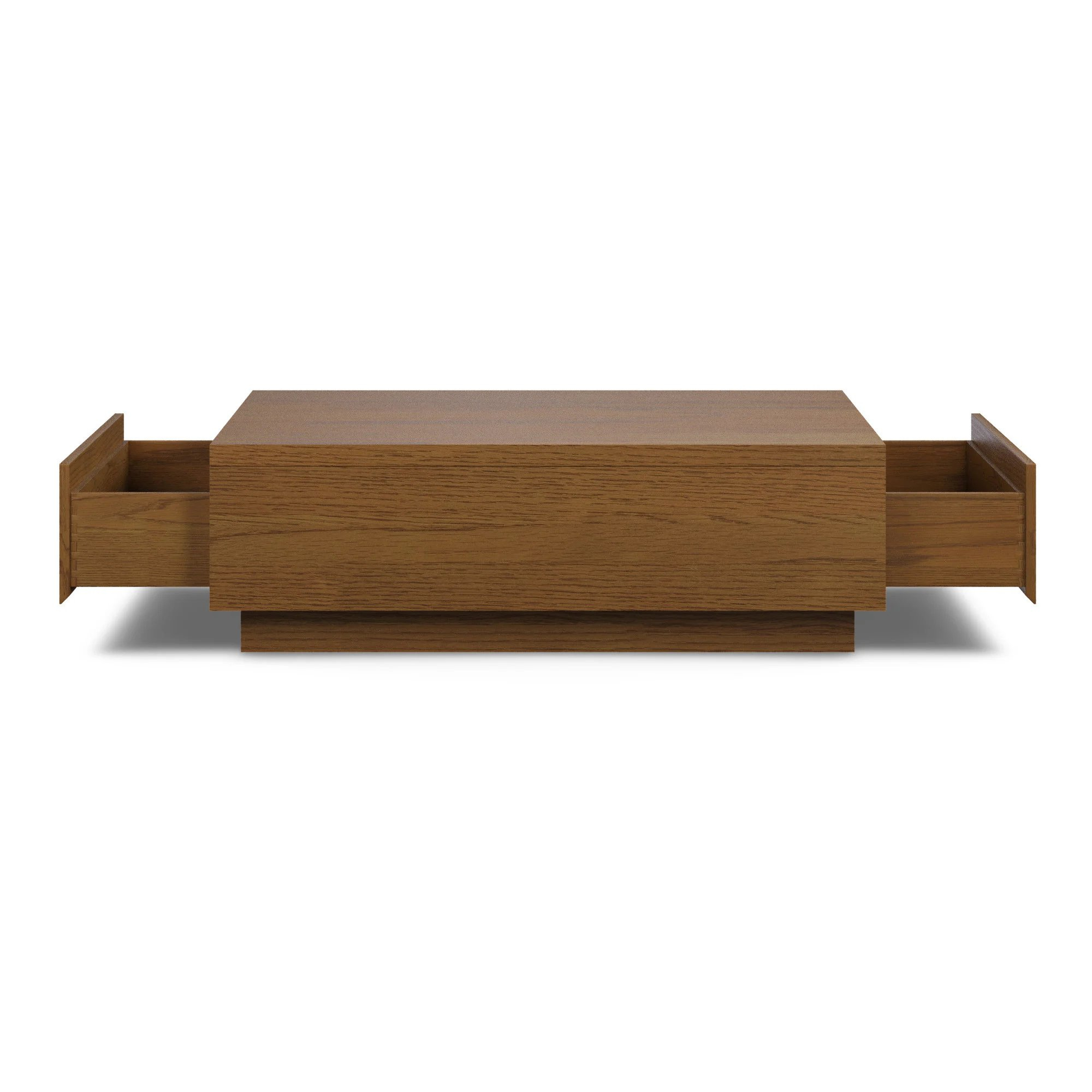 Leif 47" Storage Coffee Table - Smoked Oak - Article