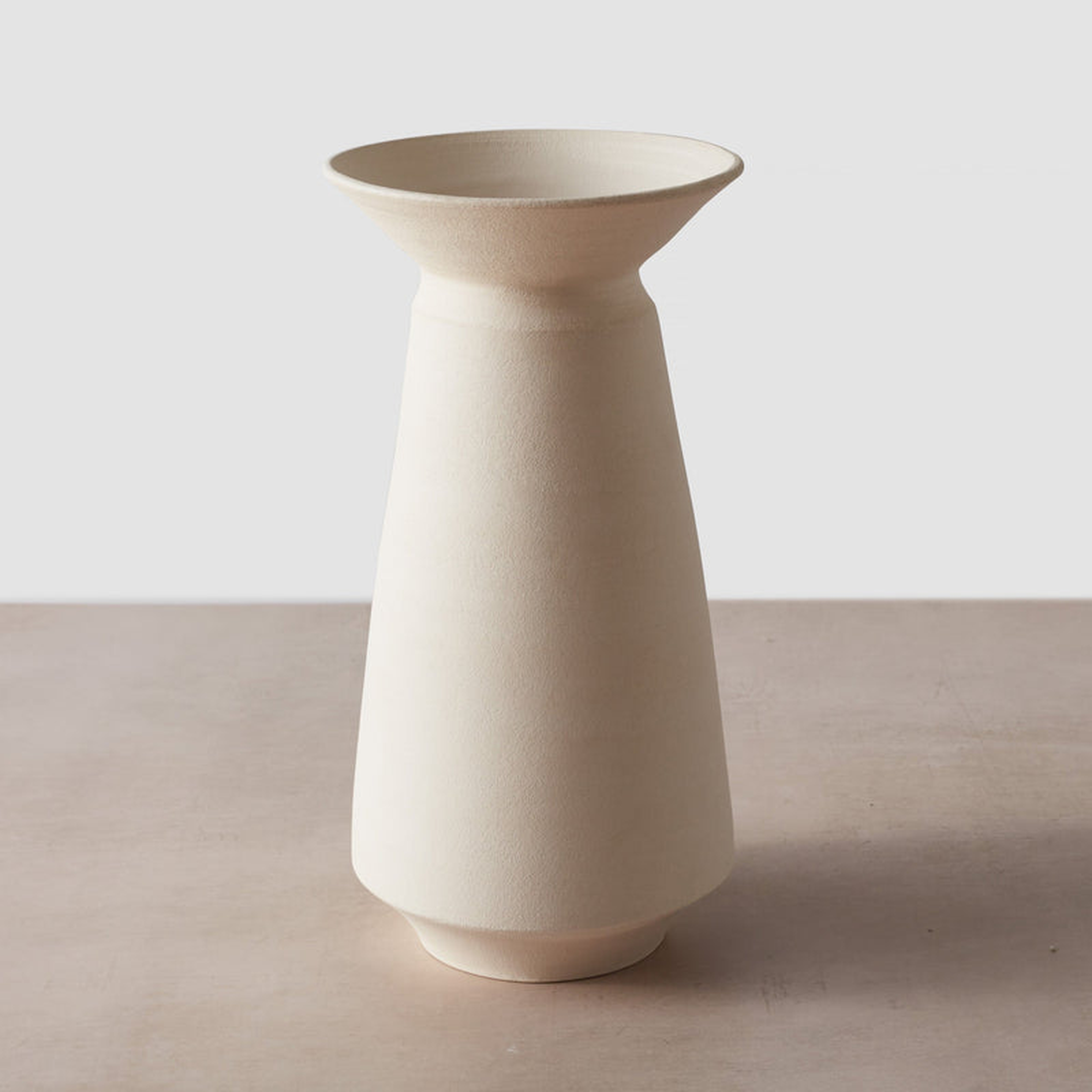 The Citizenry Alameda Vase | Tall | White - The Citizenry