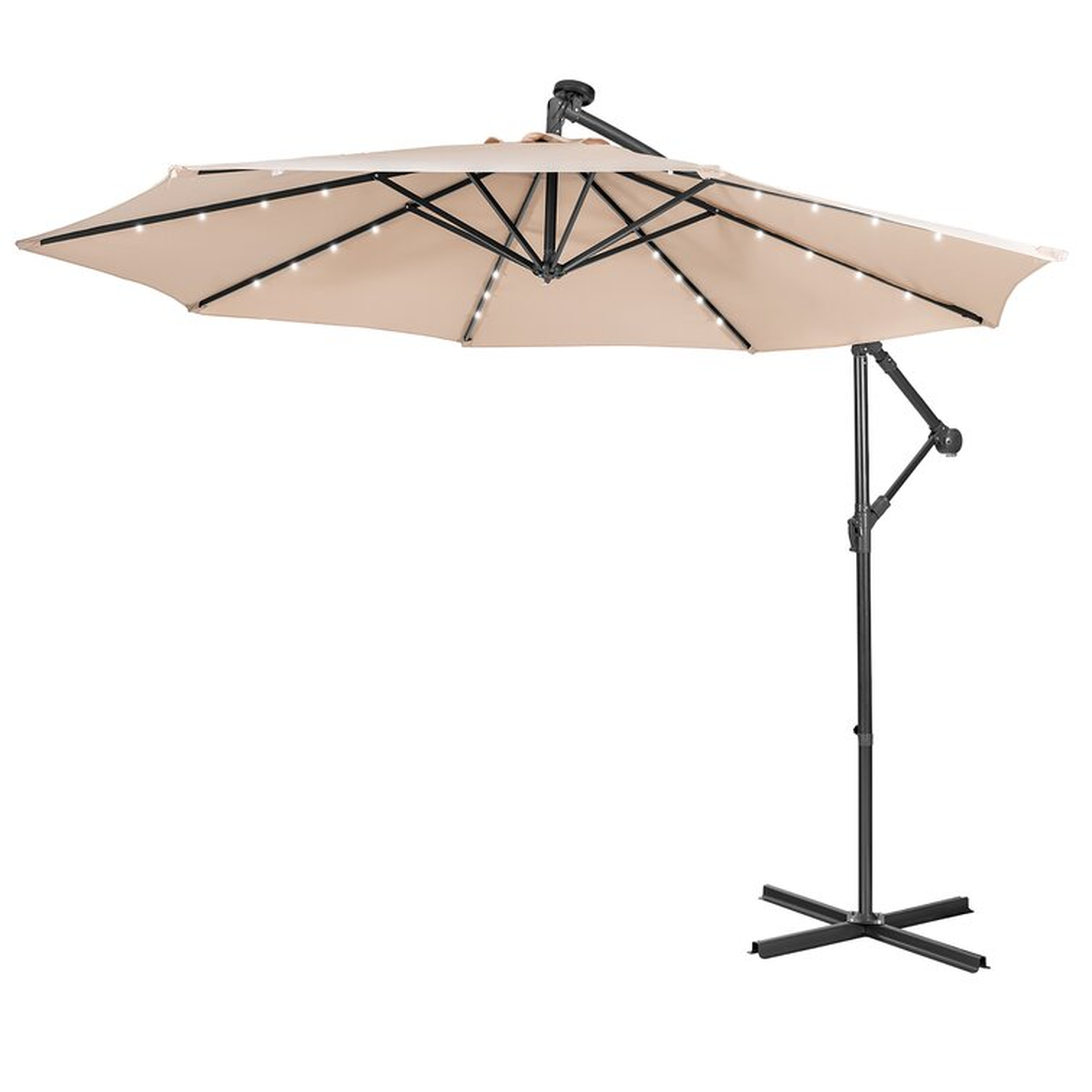Goodspeed 120'' Lighted Cantilever Umbrella - Wayfair