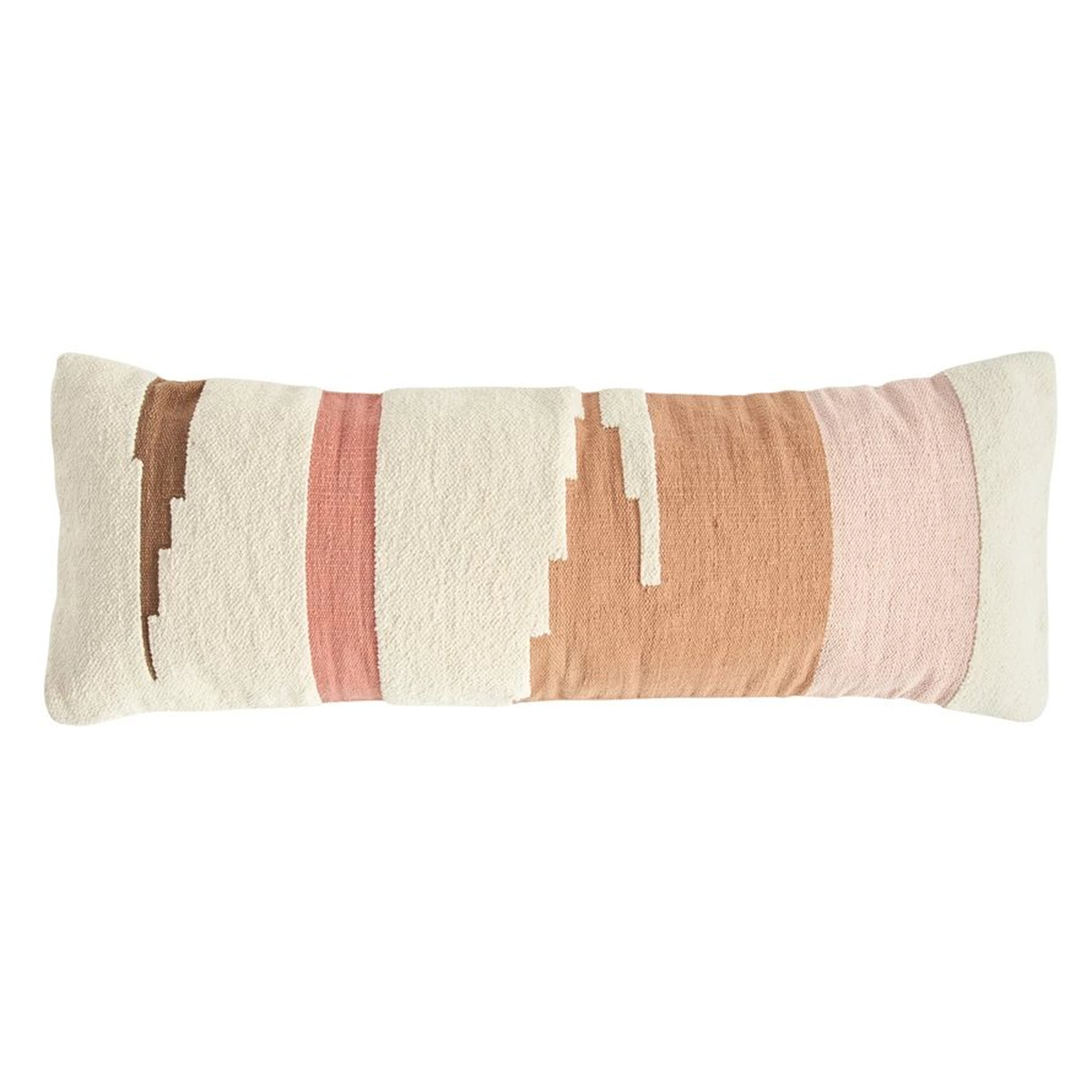 Calico Lumbar Pillow, 50" x 18" - Roam Common