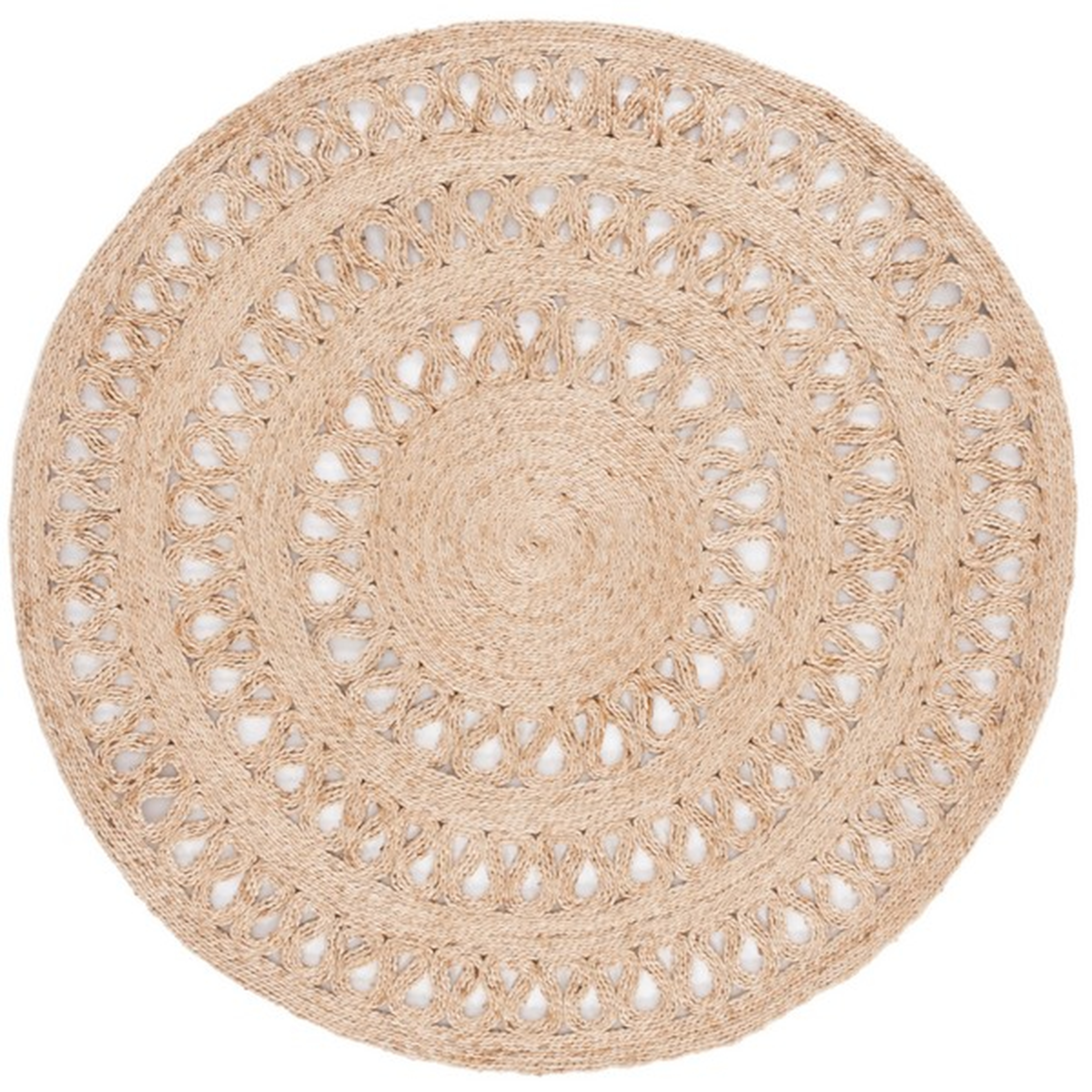 Natural Fiber Foyer Rug- NF242A-6R - Safavieh