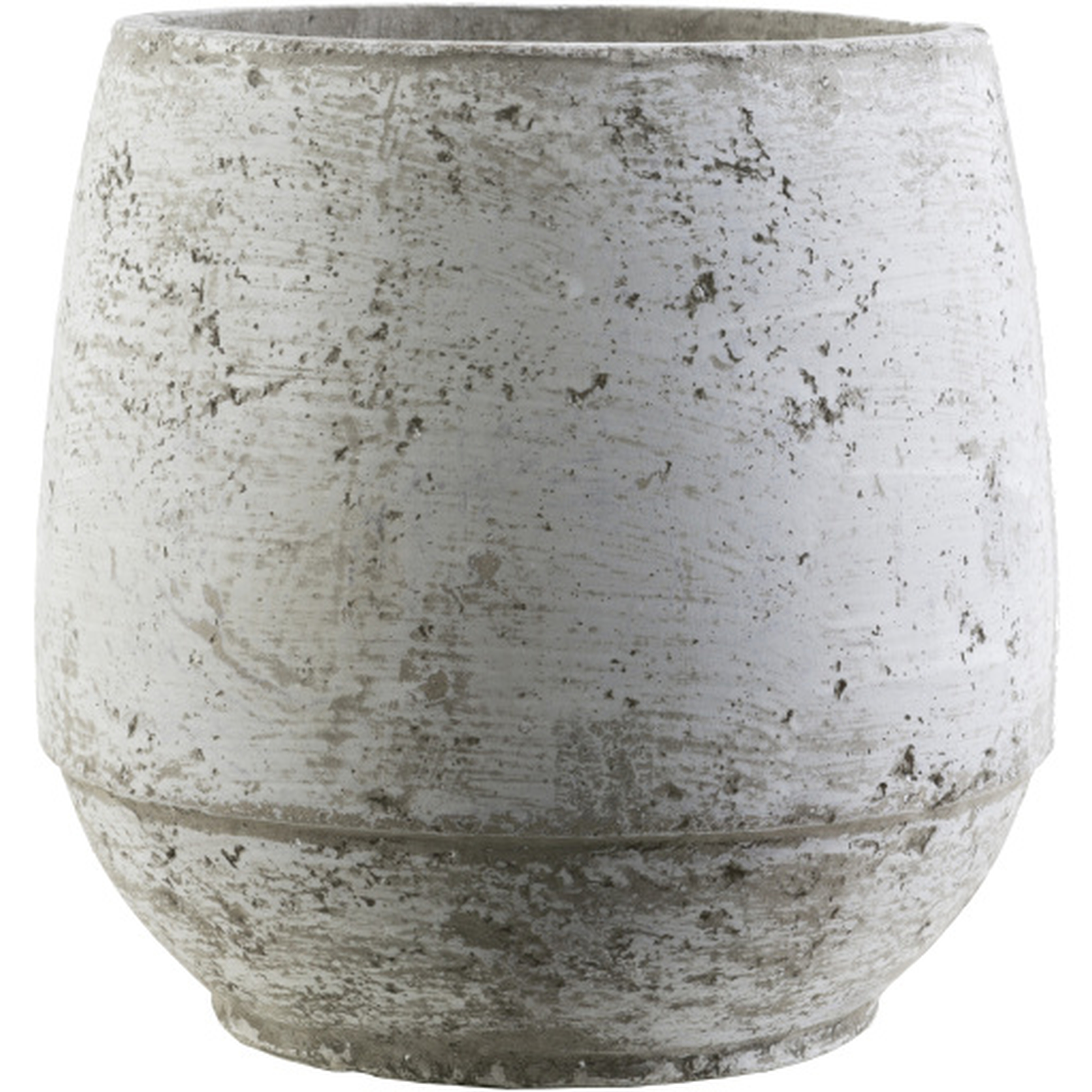 Rome Rustic Planter Pot, 12" - Surya