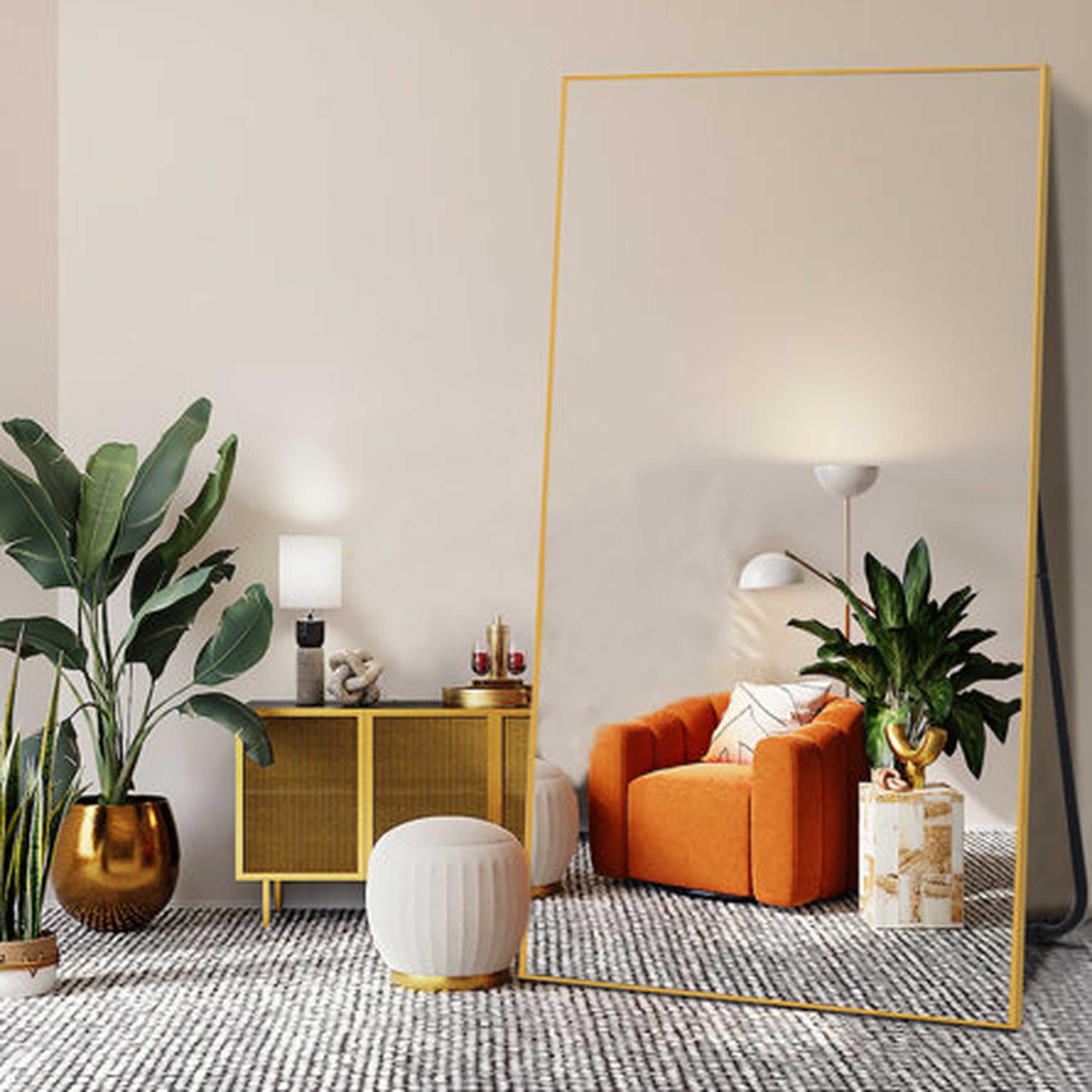 Modern Oversized Full Length Mirror - Wayfair