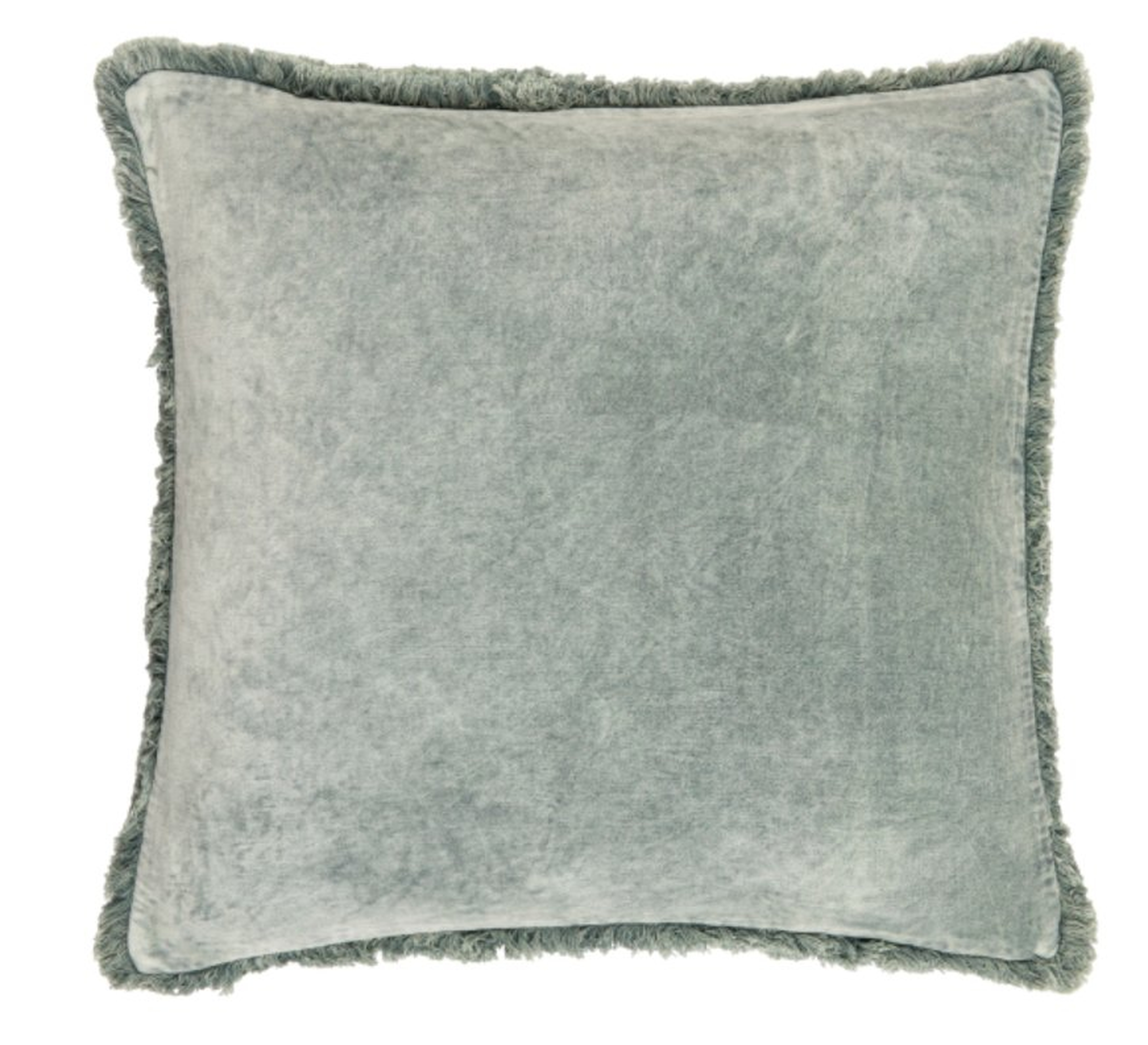Washed Cotton Velvet WCV-005 18"L x 18"W Polyester Filled Pillow - Surya