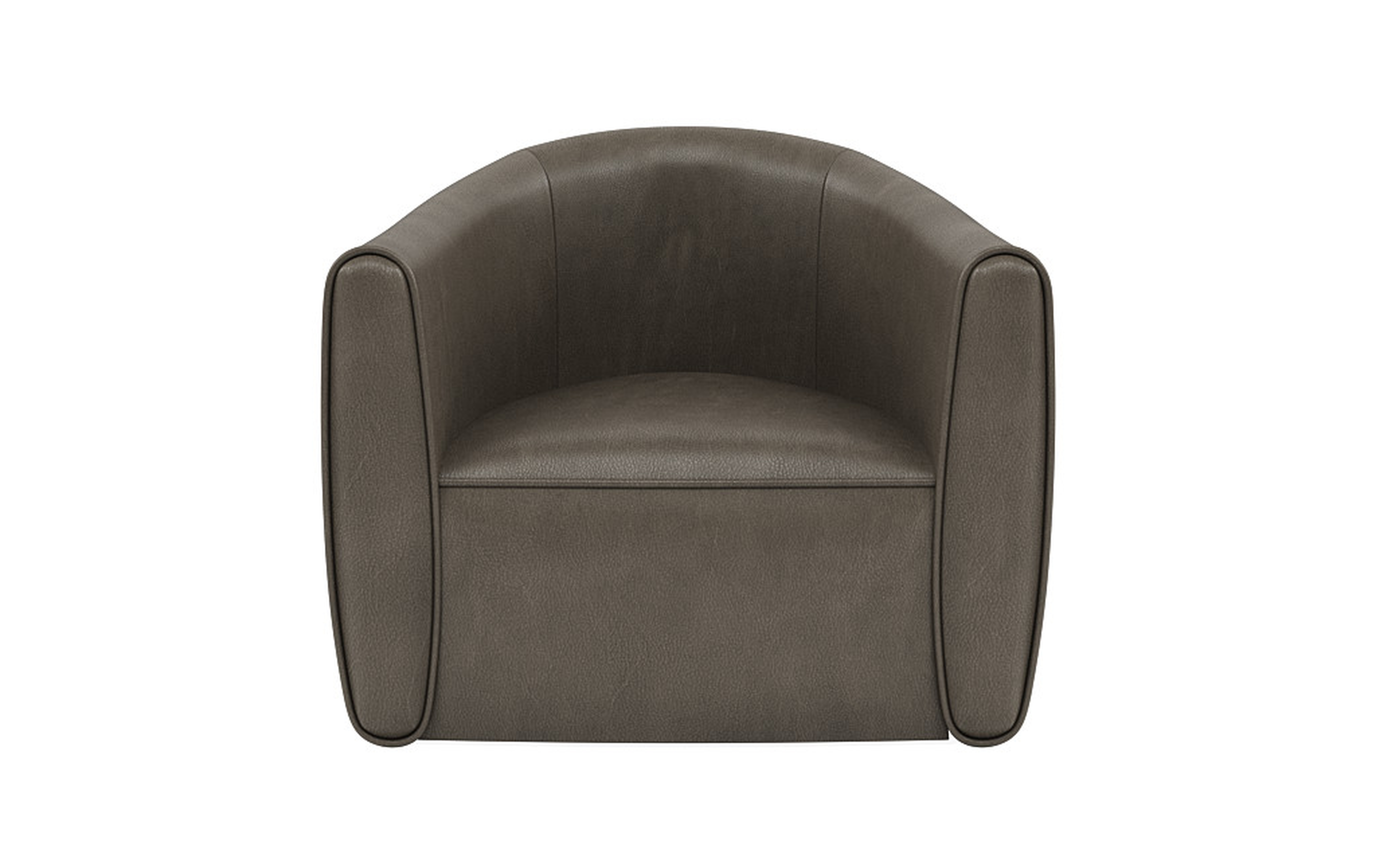 Lawson Leather Swivel Chair - Interior Define
