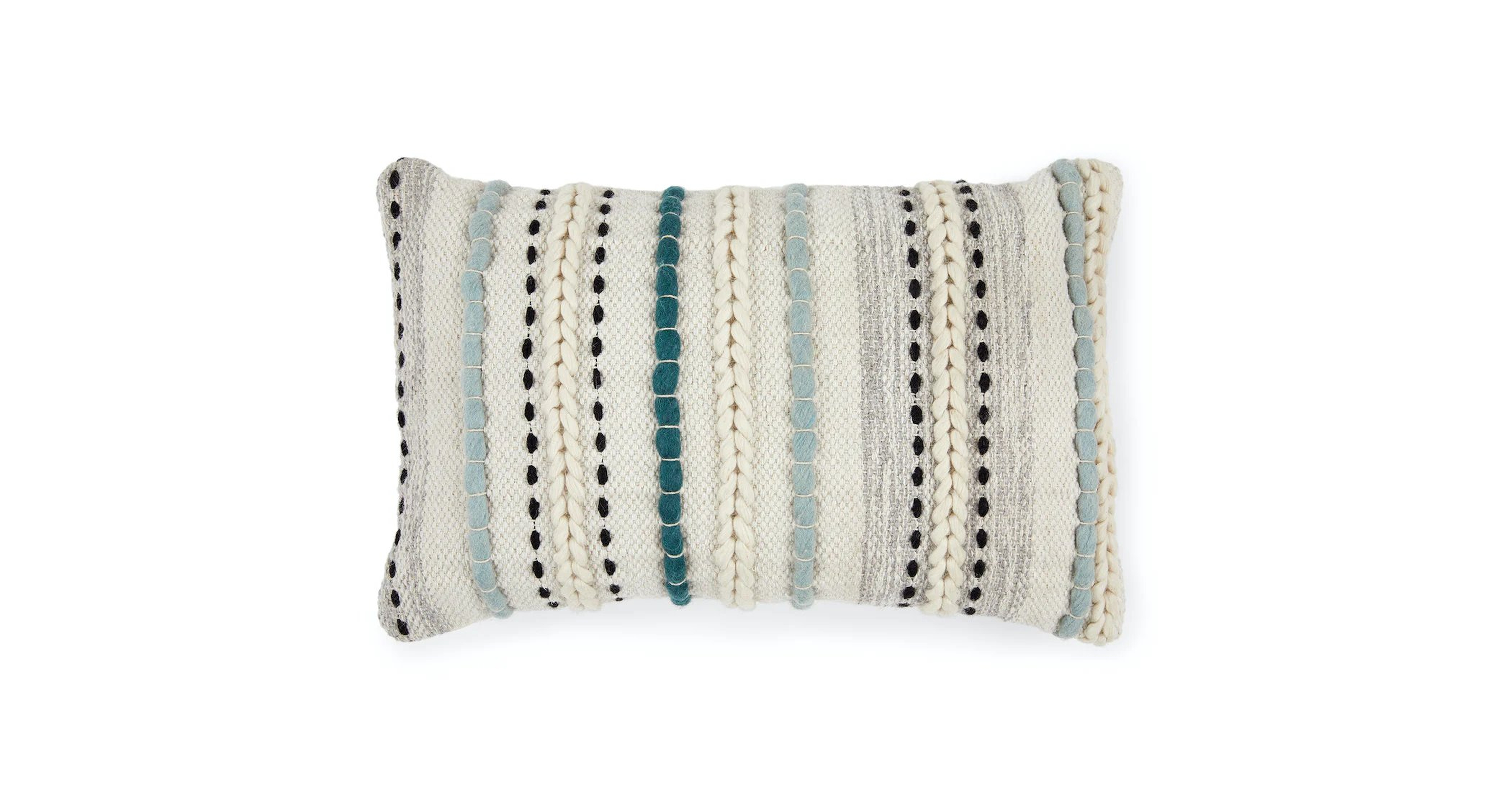 Stitch Aqua Pillow - Article