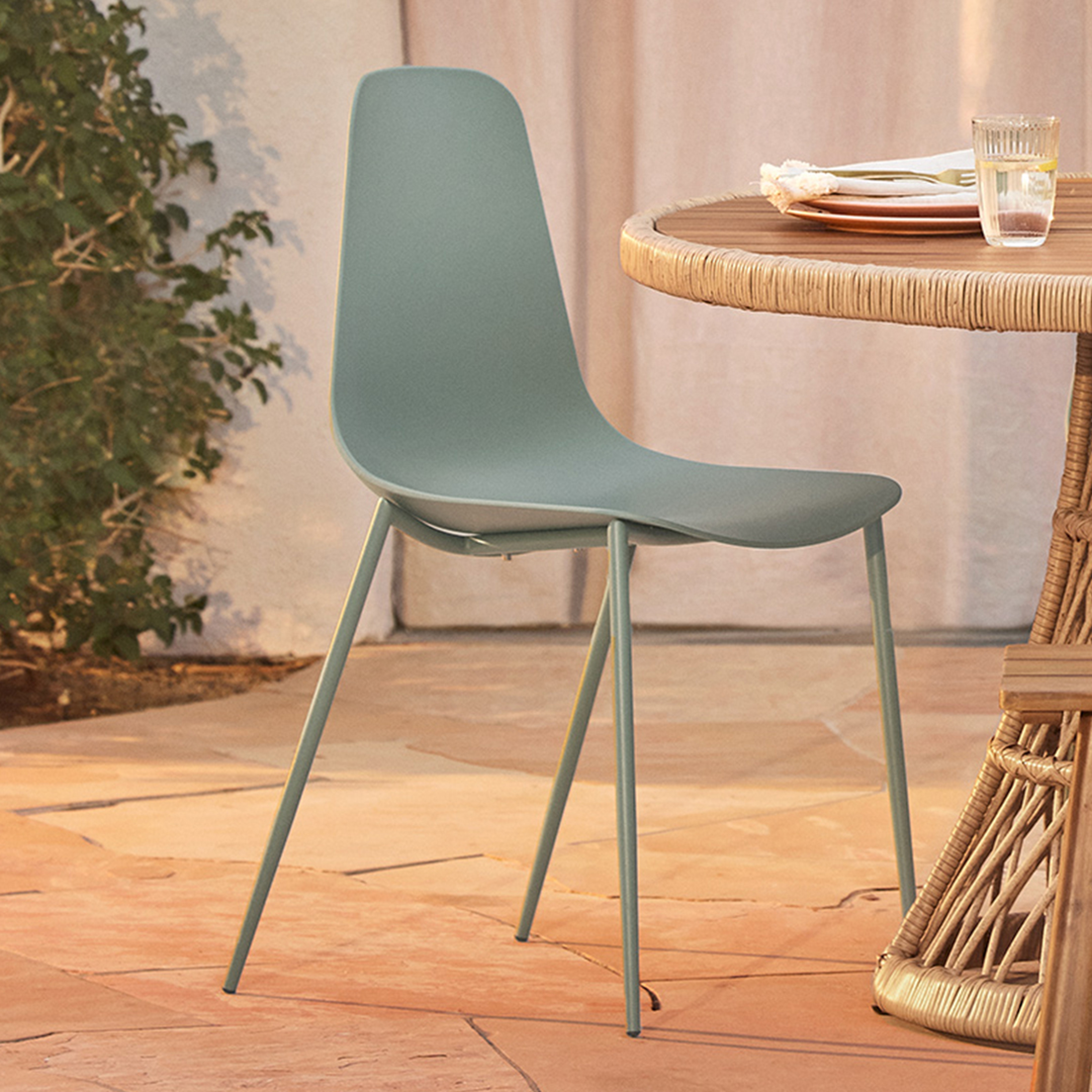 Svelti Aloe Green Dining Chair - Article