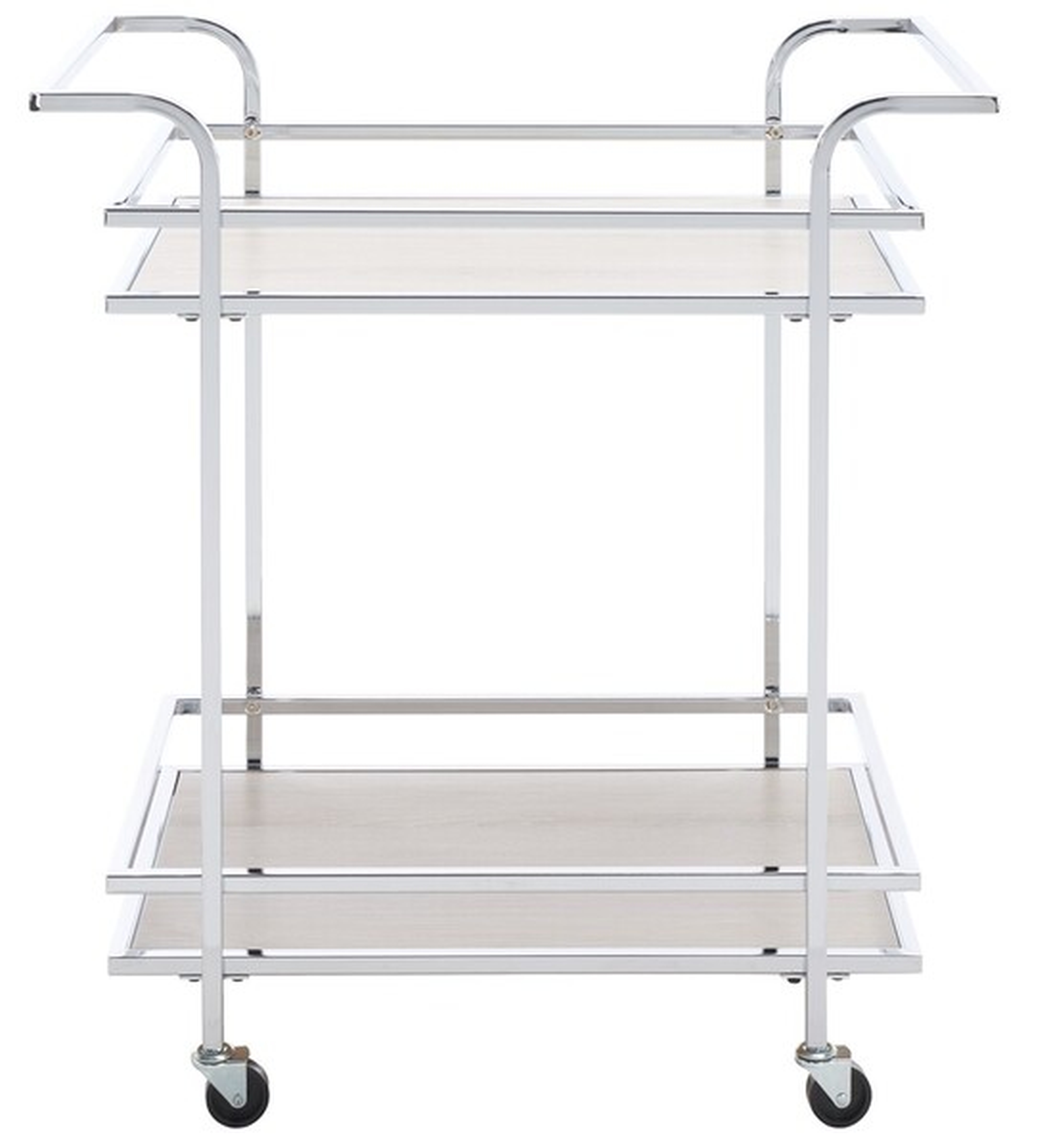 Lameris 2 Tier Bar Cart With Handles - Safavieh
