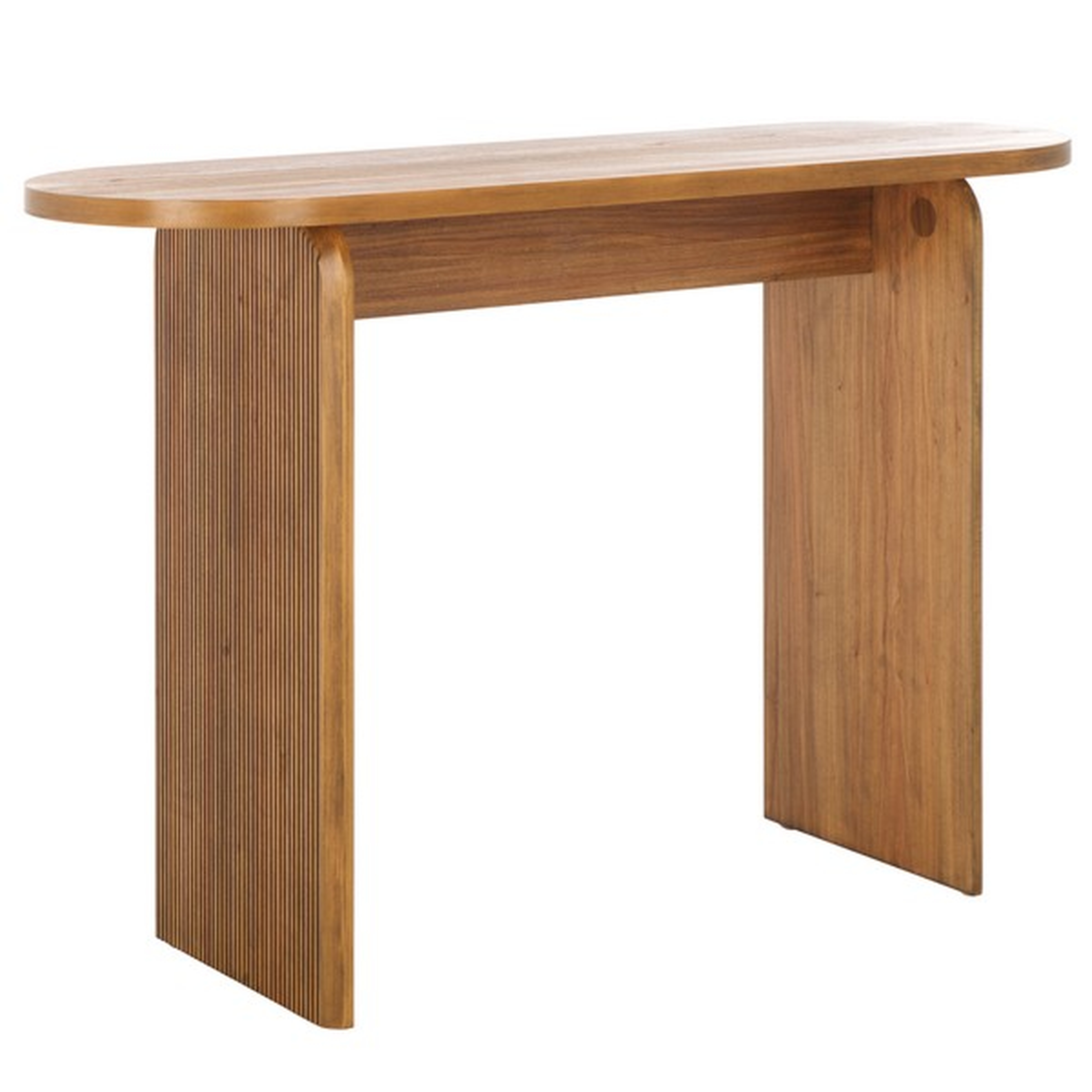 Syura Ribbed Console Table - Safavieh