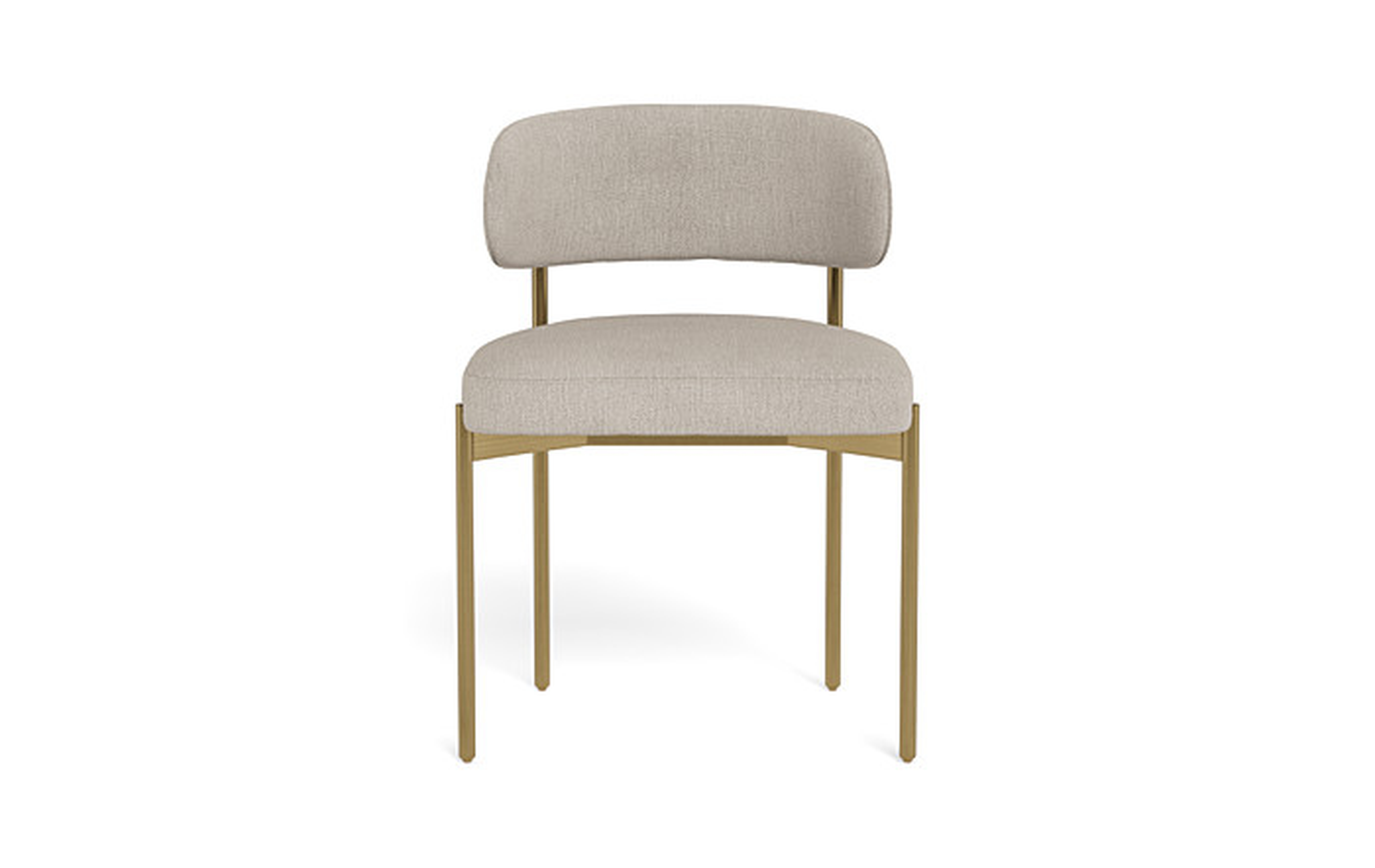 Hollis Metal Framed Upholstered Chair - Interior Define