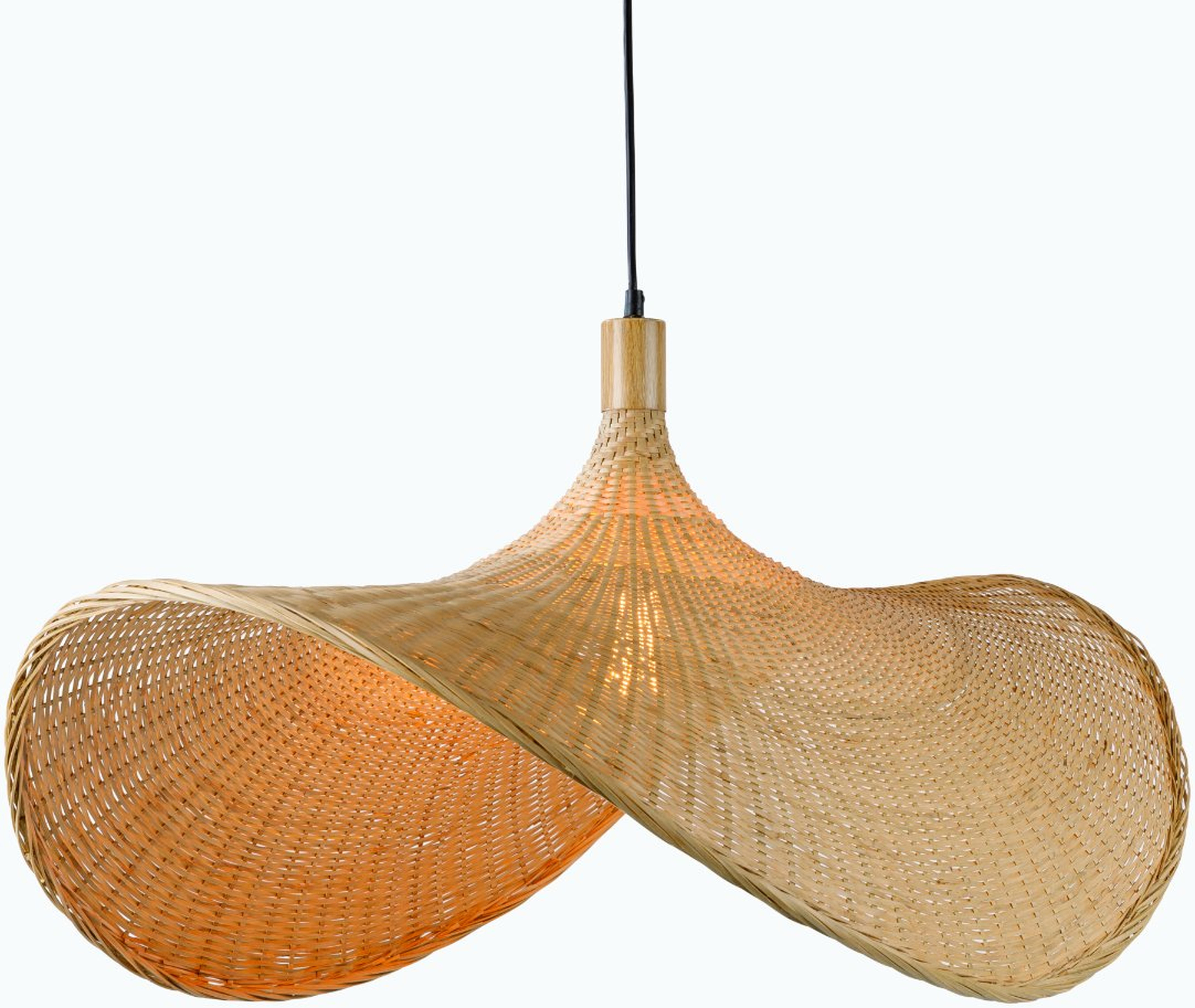 Taiga   24"L x 33"W x 87"H Pendant - Surya