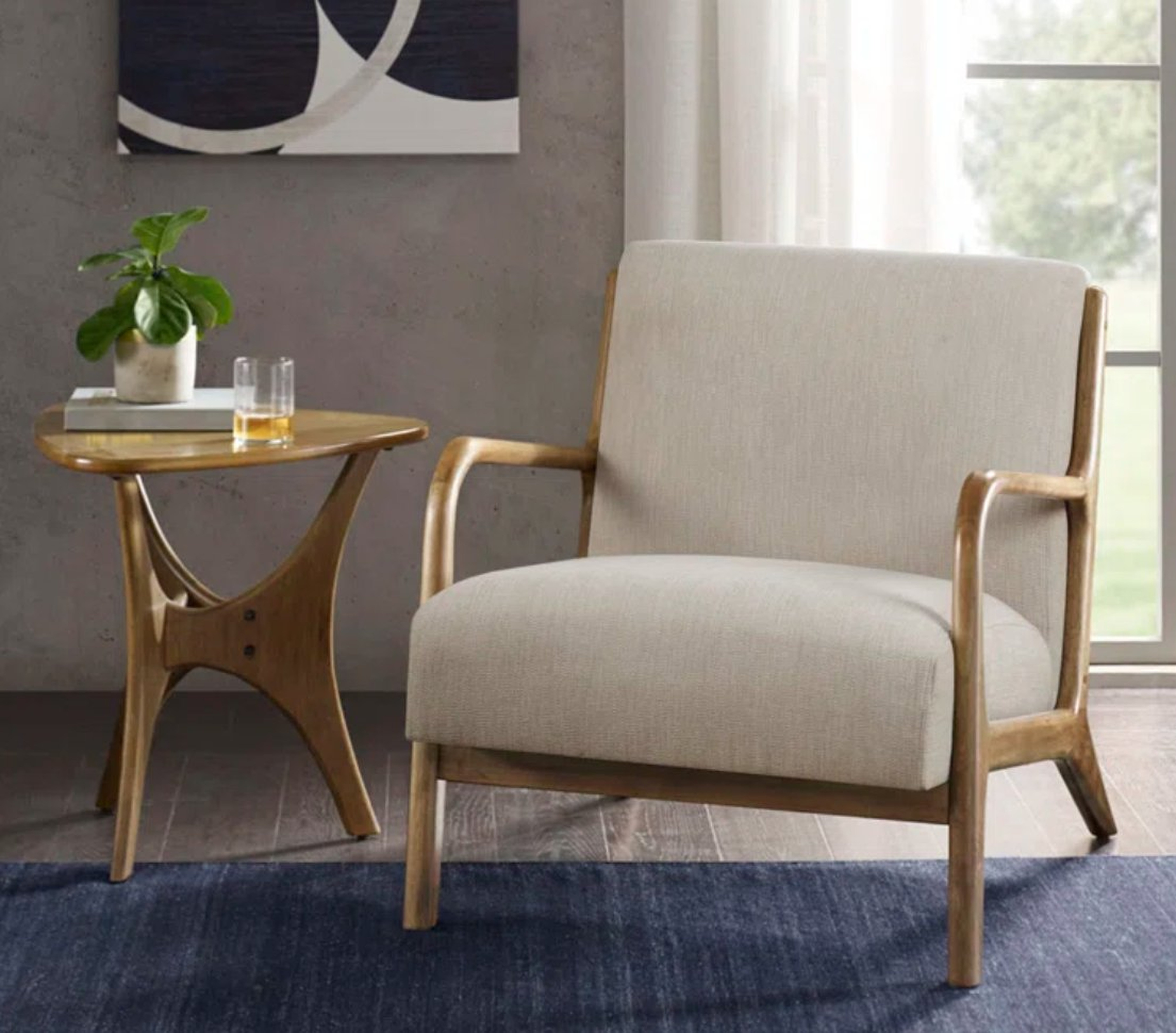 Bravyn Upholstered Lounge Chair - Wayfair