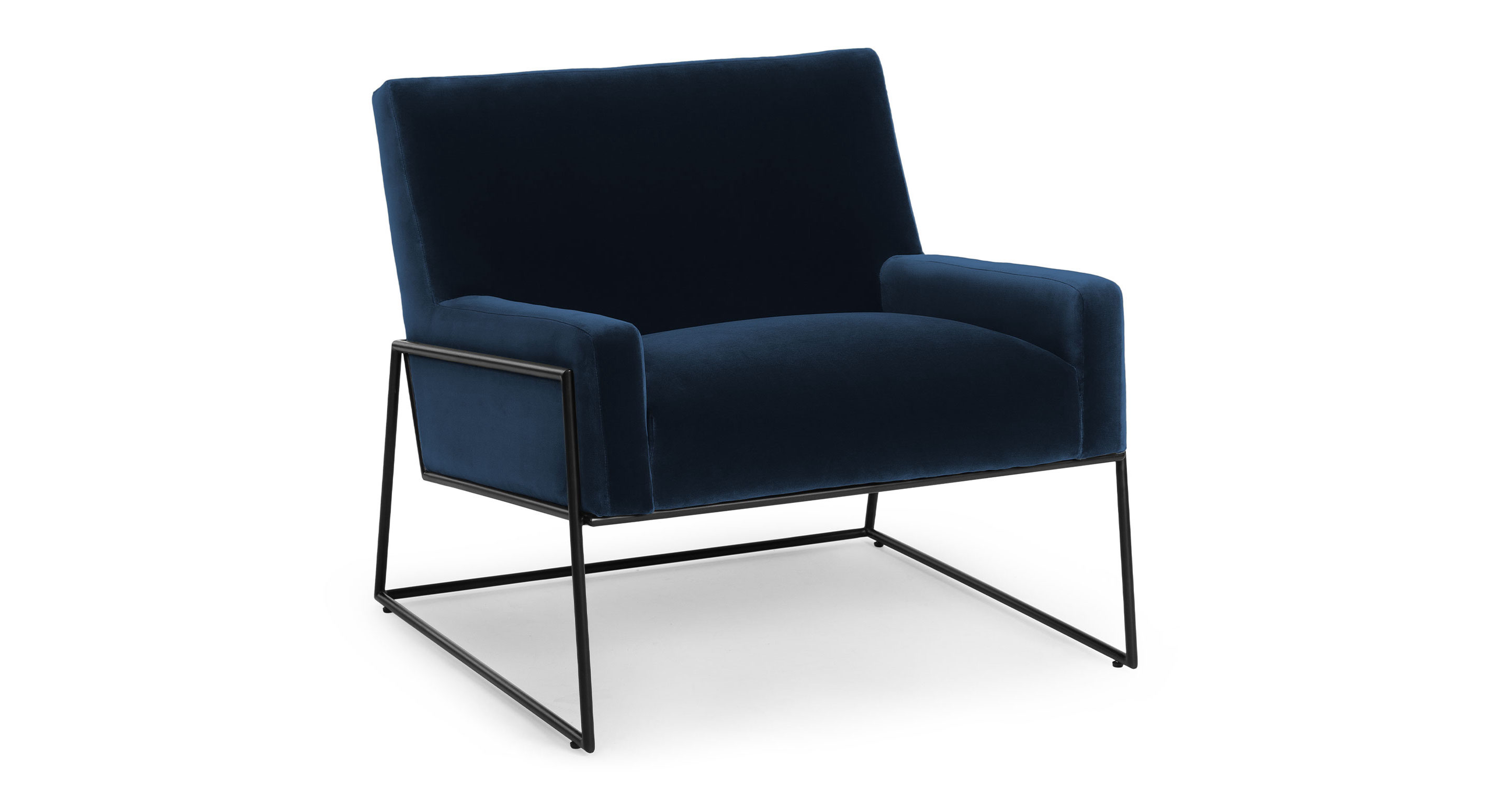 Regis Cascadia Blue Lounge Chair - Article