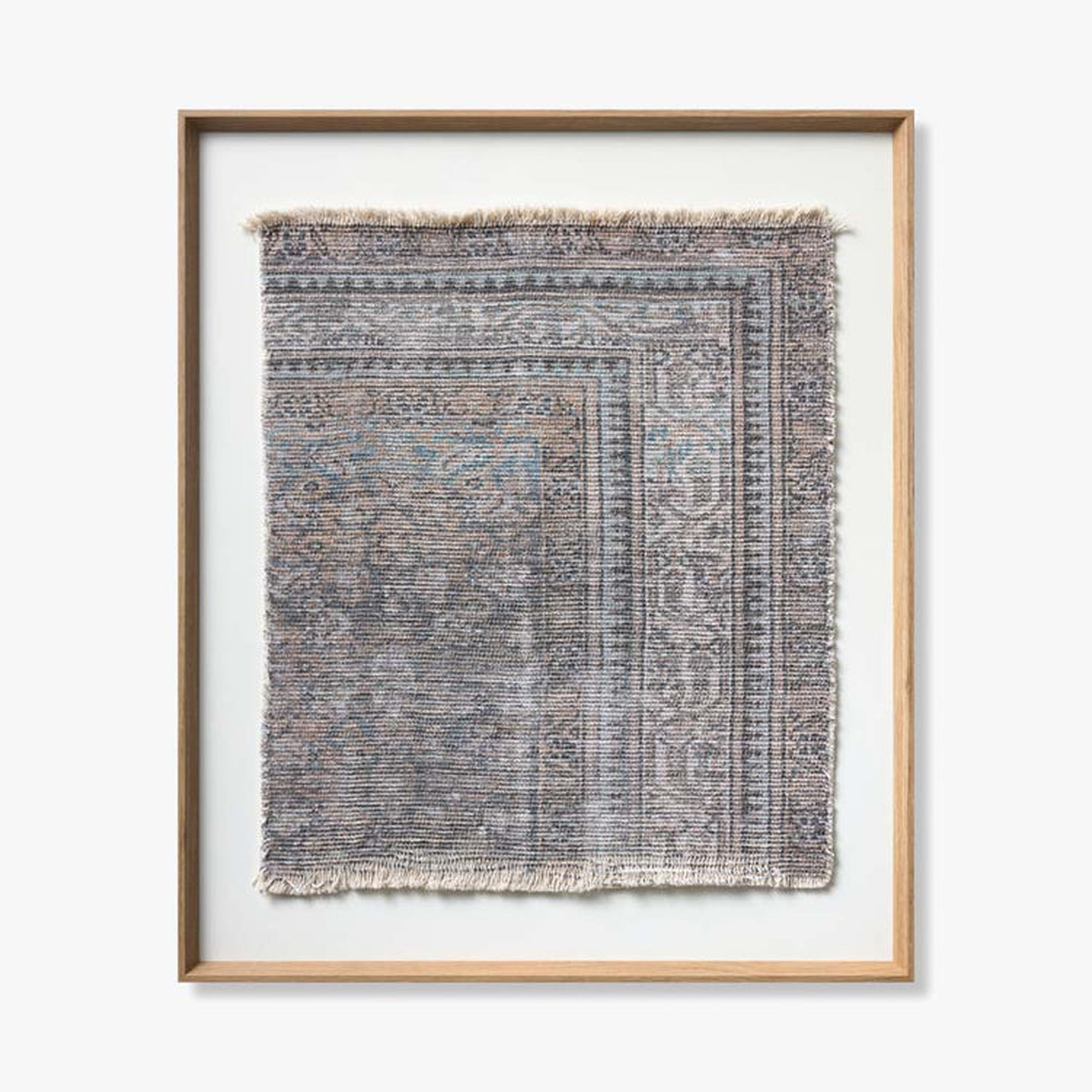 Loloi Kepol Blue / Beige 2'-9" x 3'-3" Wall Art - Loloi Rugs