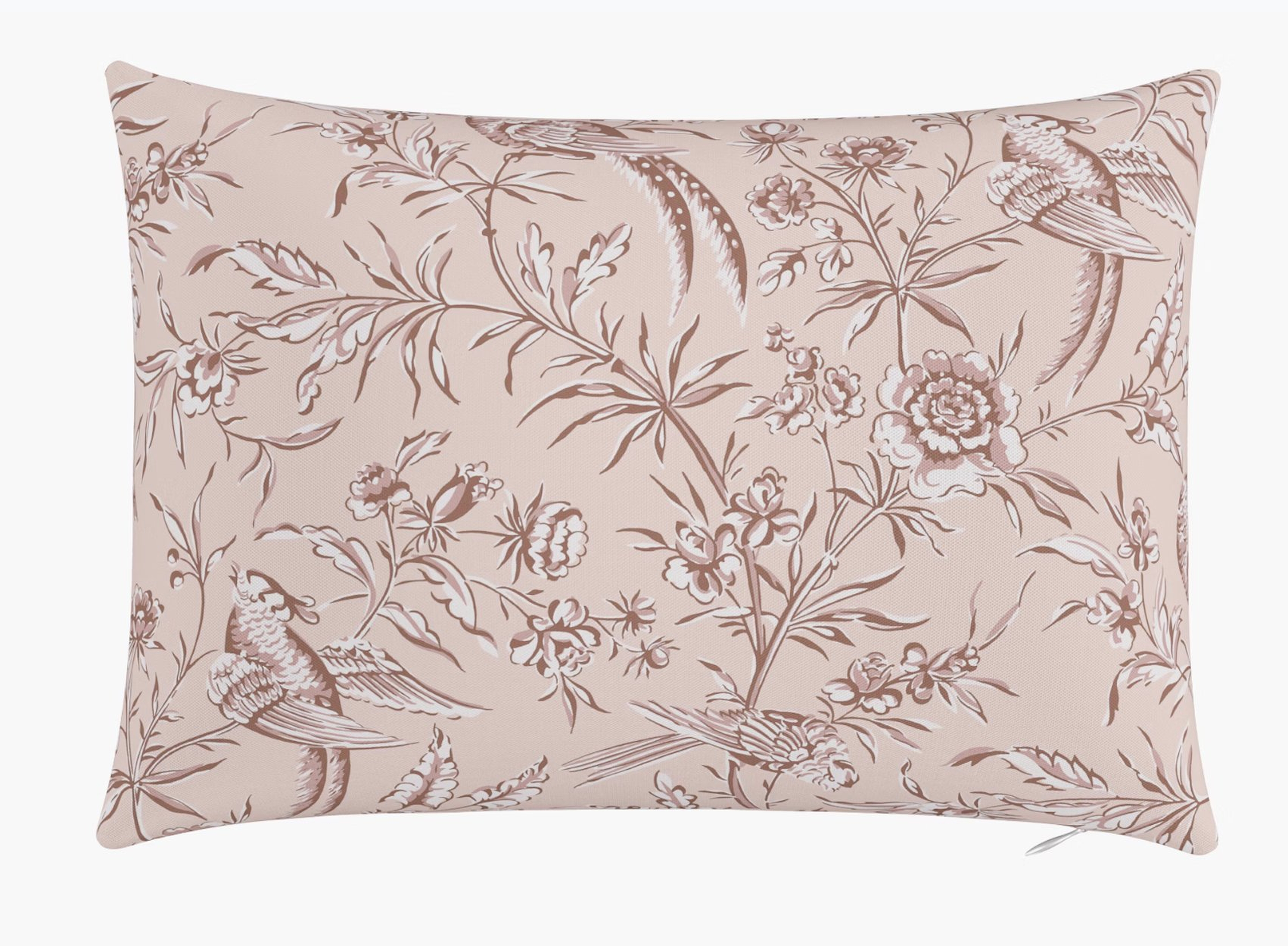 BlushAviary Throw Pillow - 14" x 20" - Reese's Book Club x Havenly