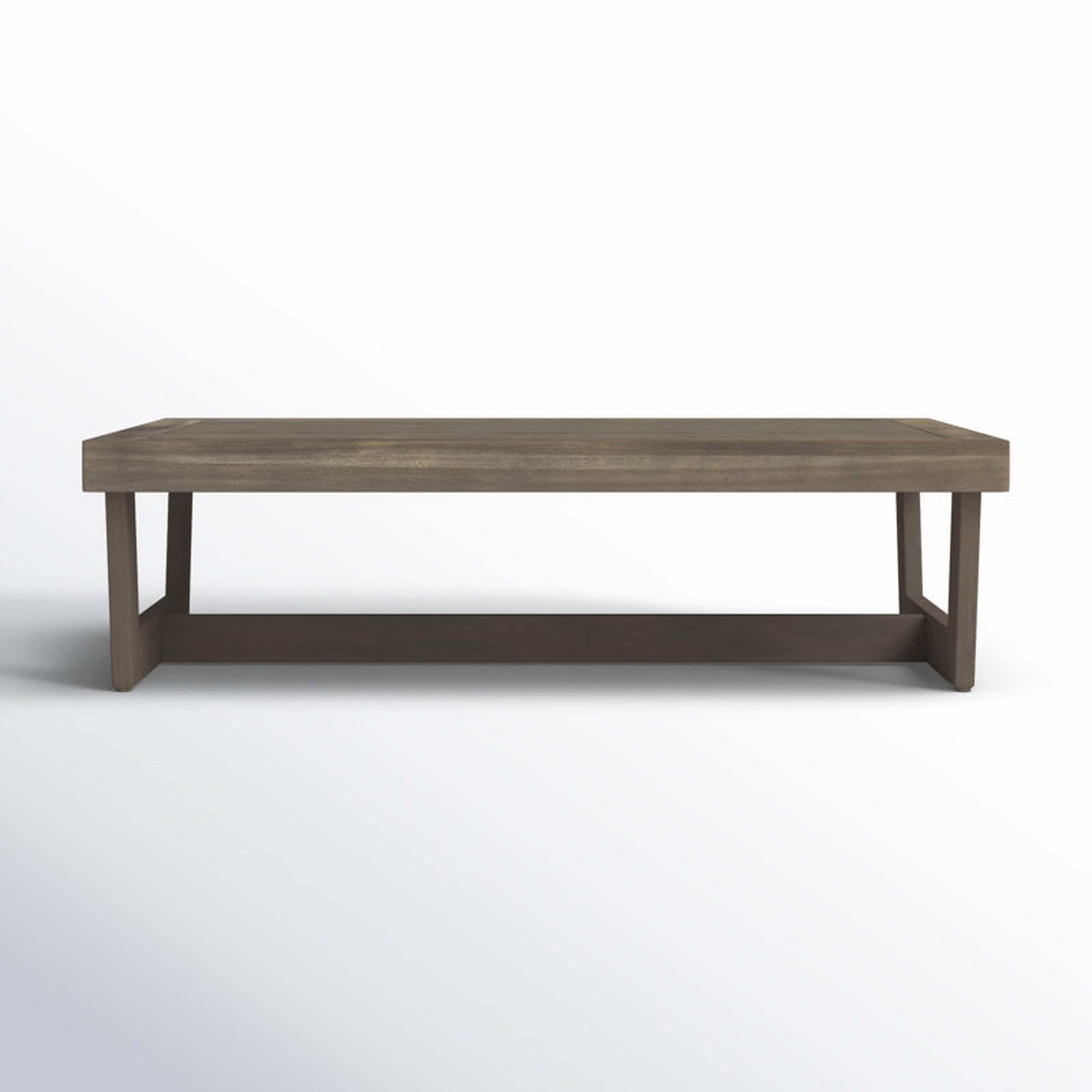 Pekalongan Outdoor Acacia Wood Coffee Table - Wayfair