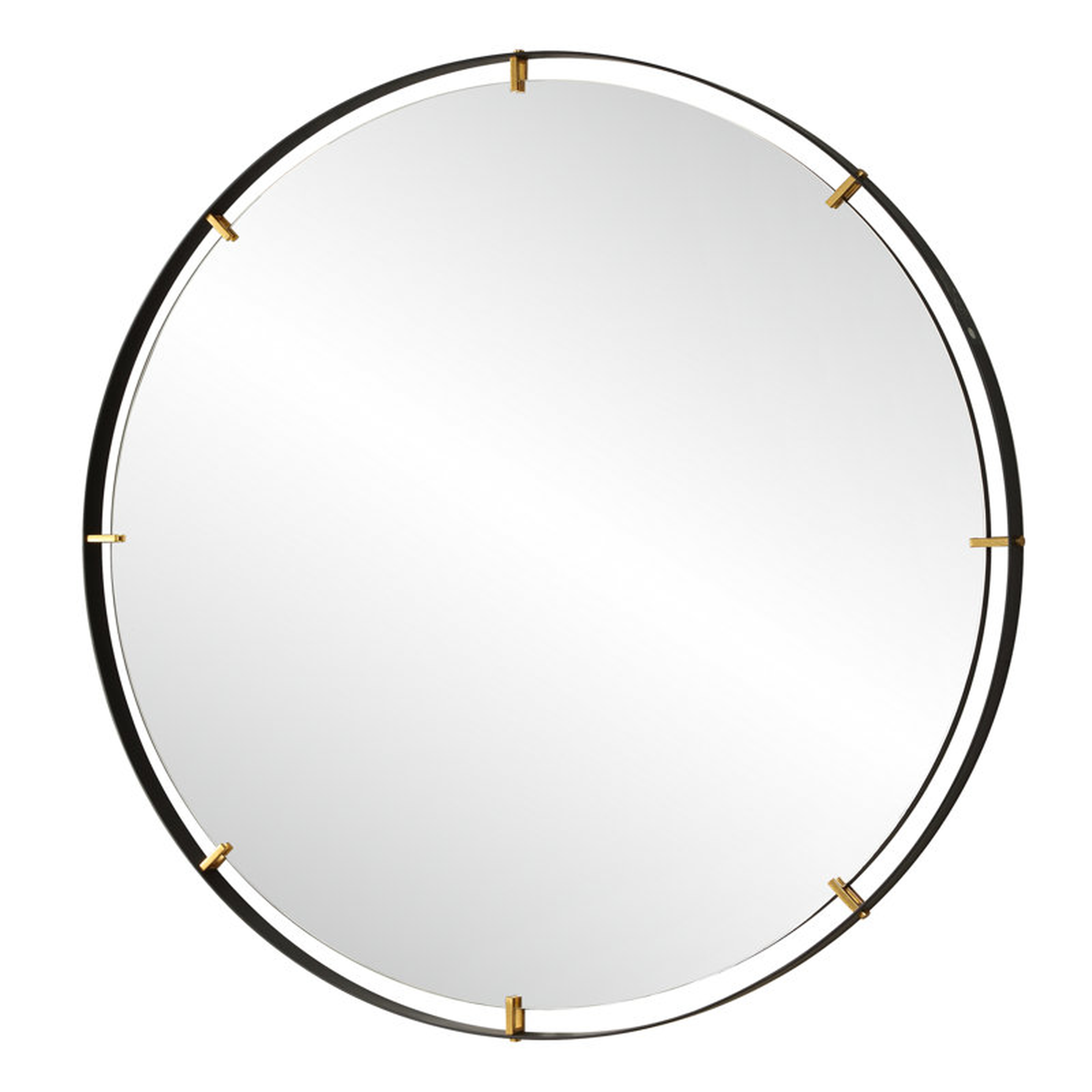 Ronna Round Mirror - Wayfair