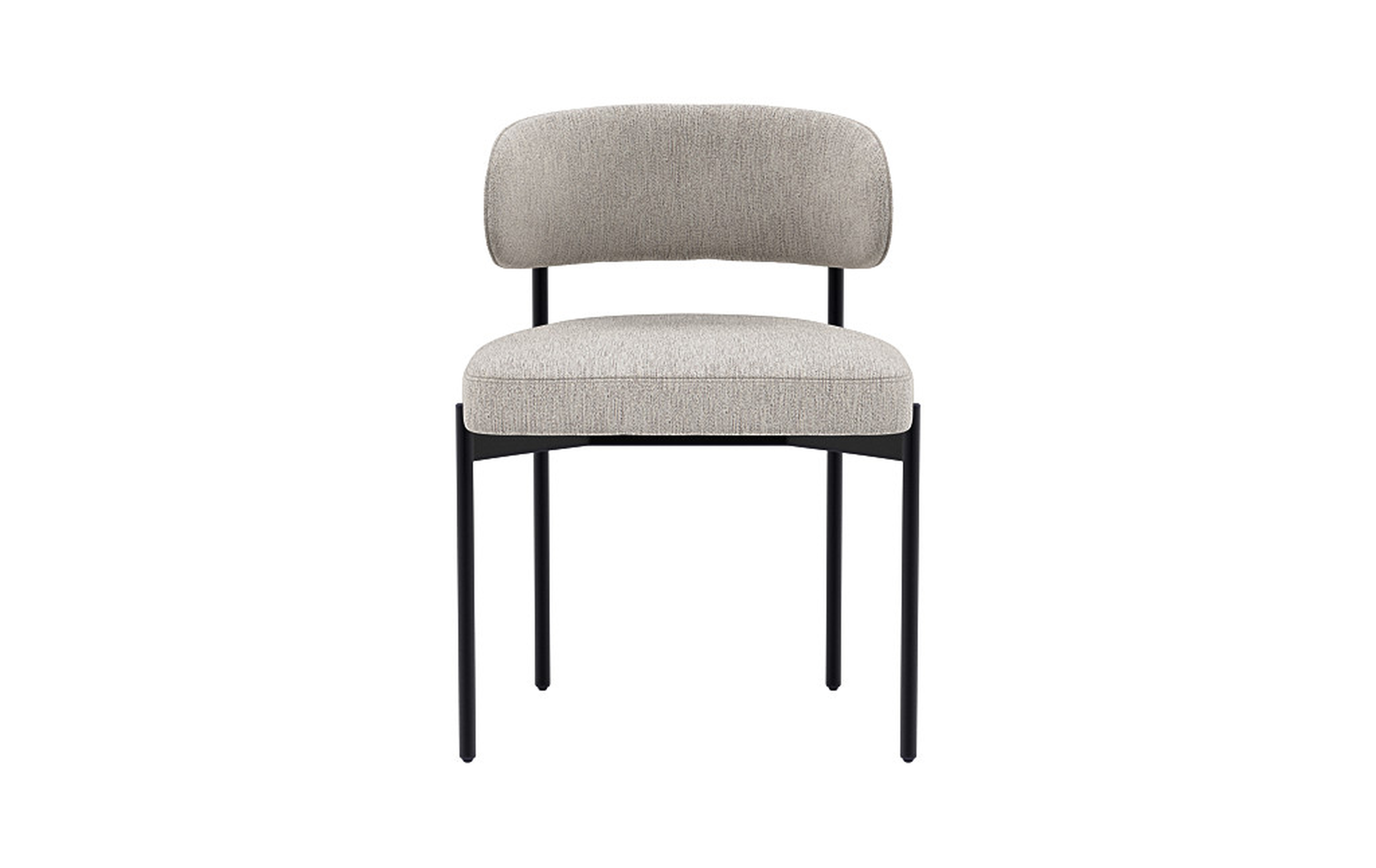 Hollis Metal Framed Upholstered Chair - Interior Define