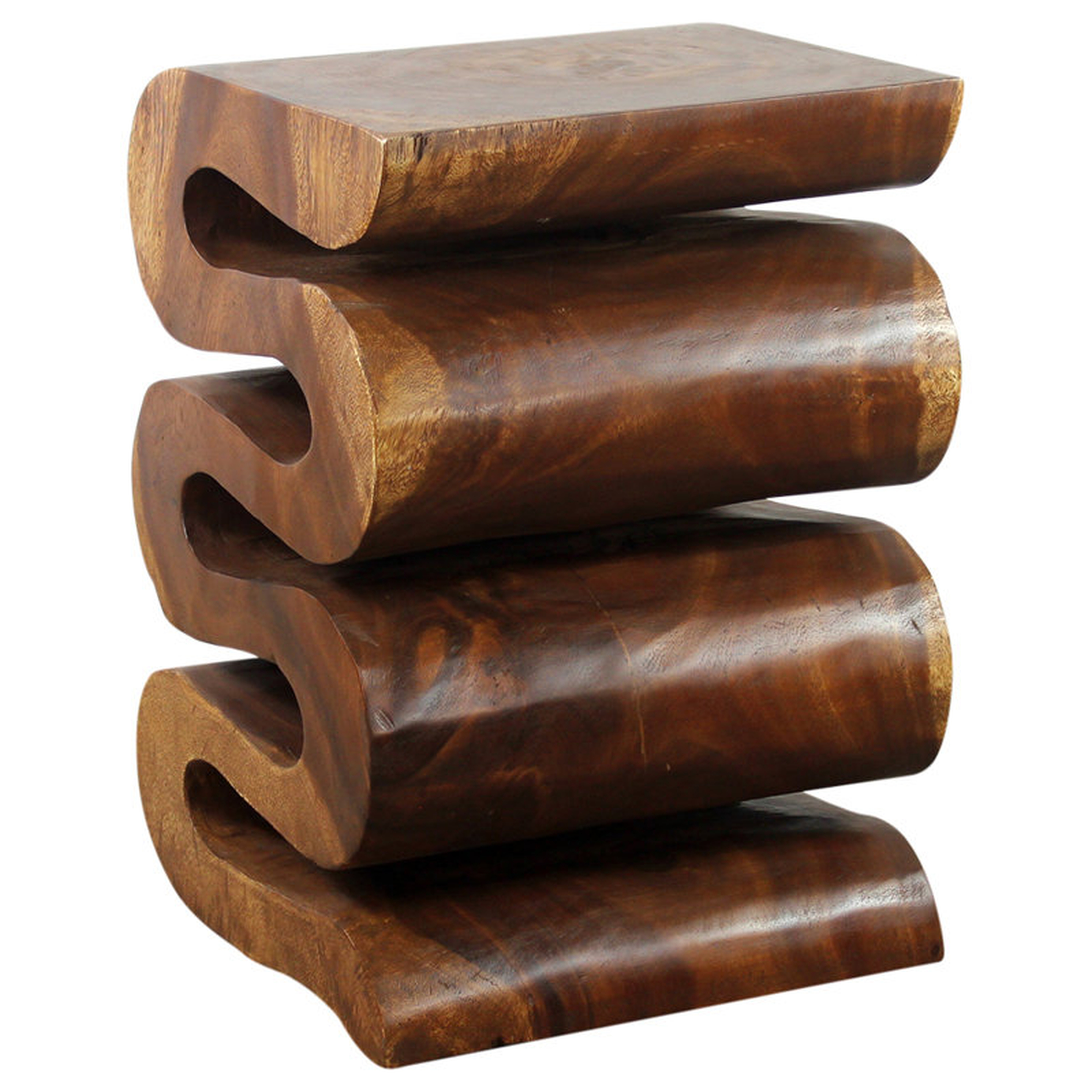 Raylan Wave End Table - Wayfair