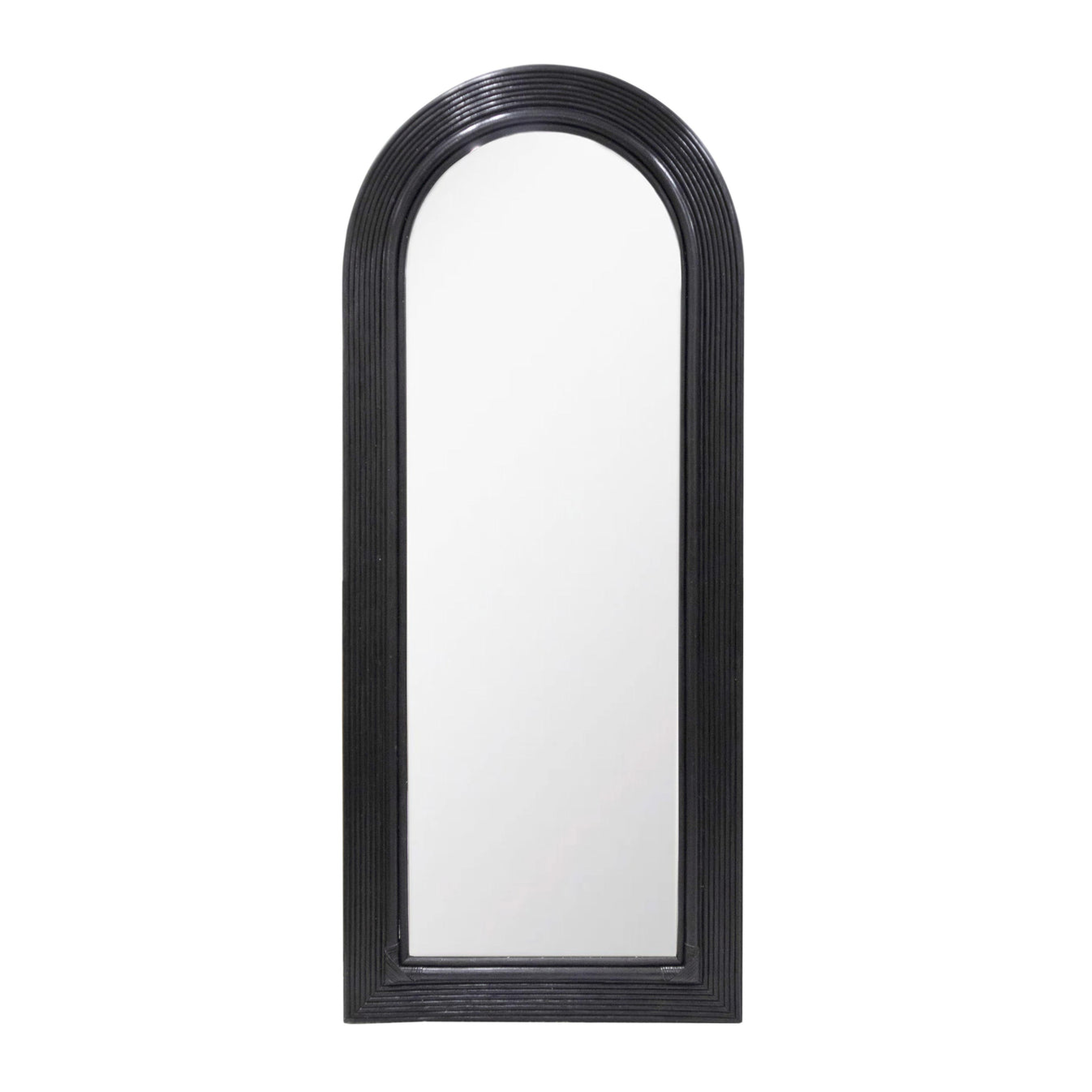 Tanya Rattan 70" Floor Mirror - TOV FURNITURE