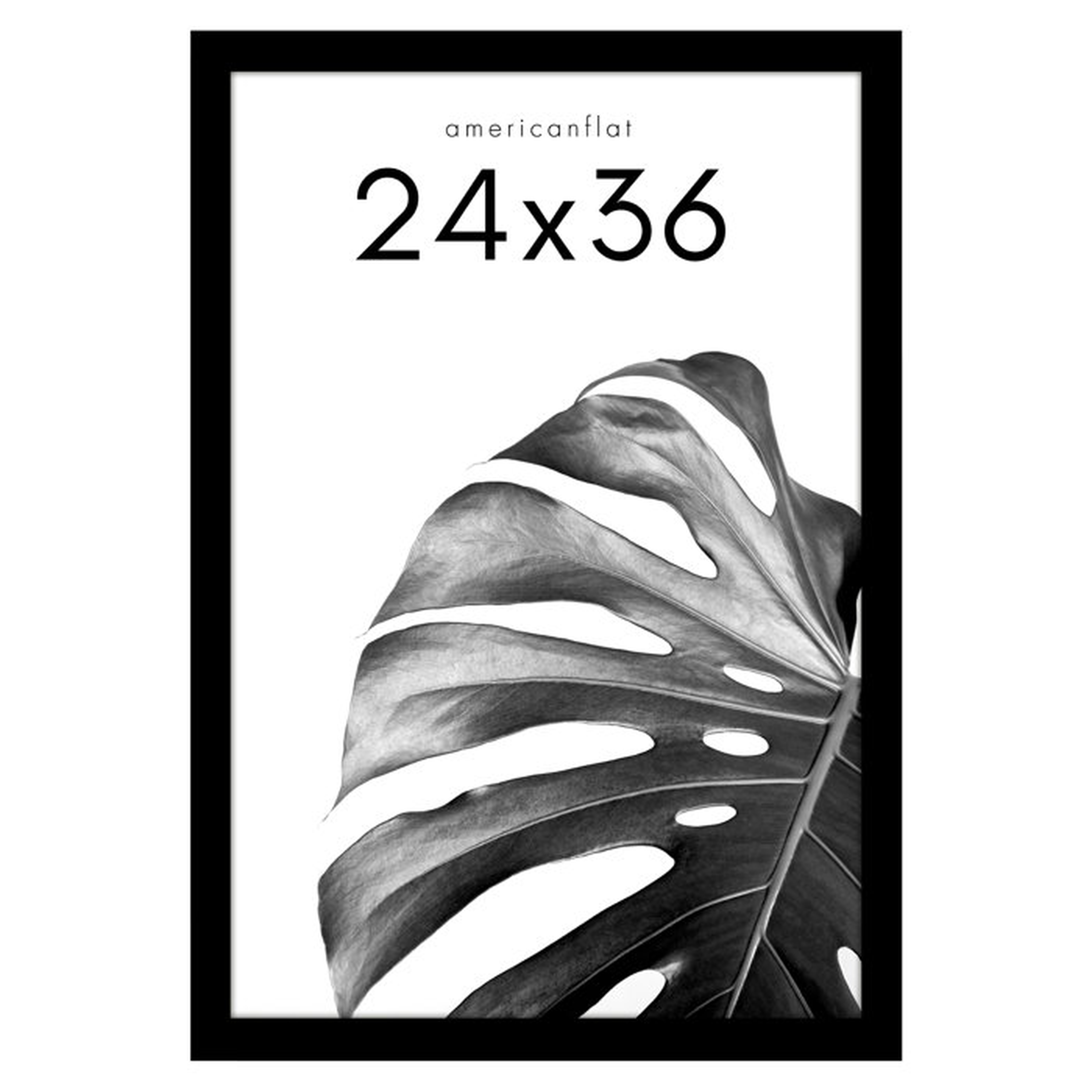 Bezuchov Poster Frame - Wooden Picture Frame with Plexiglass Cover - Wayfair