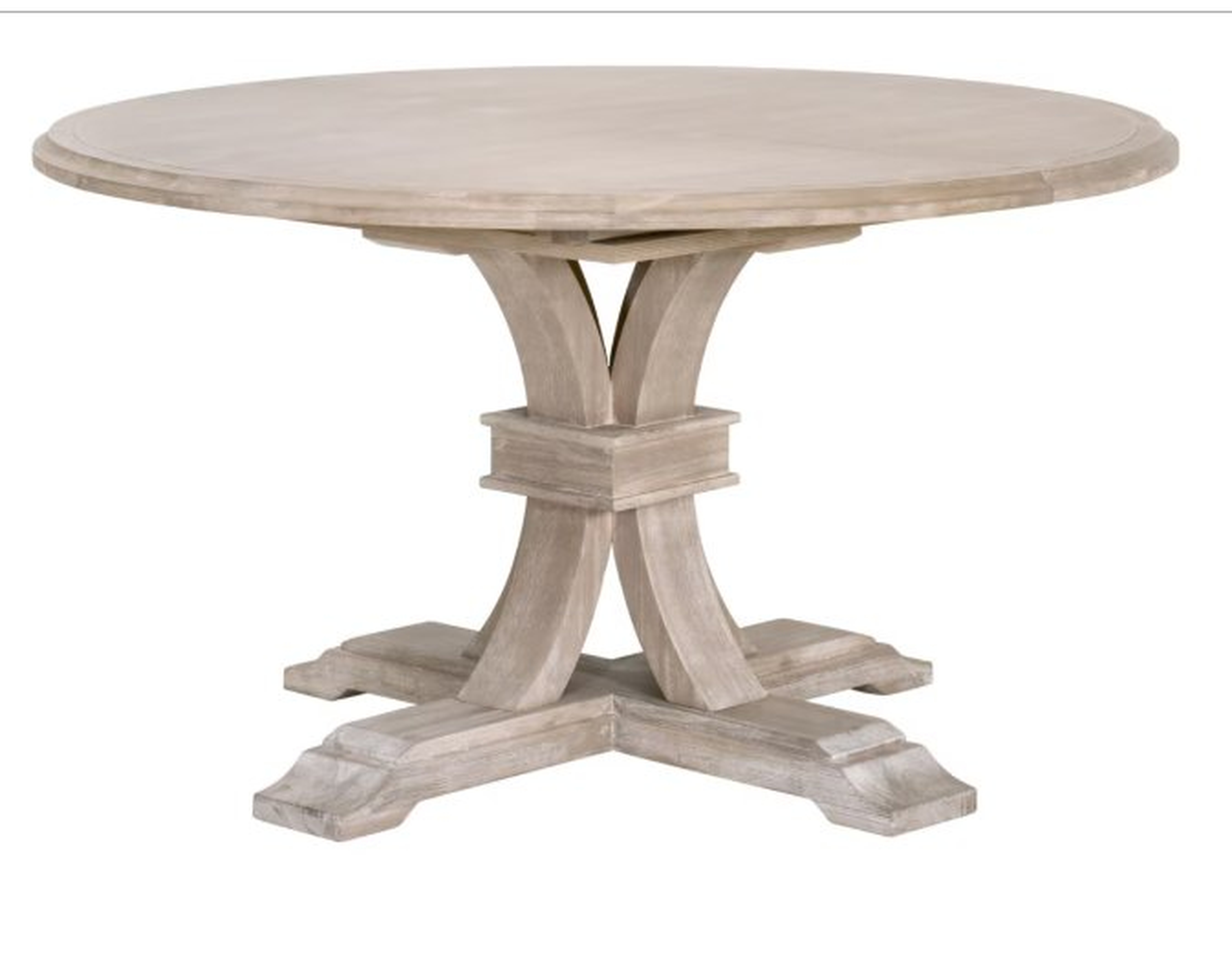 Devon 54" Round Extension Dining Table - Essentials for Living