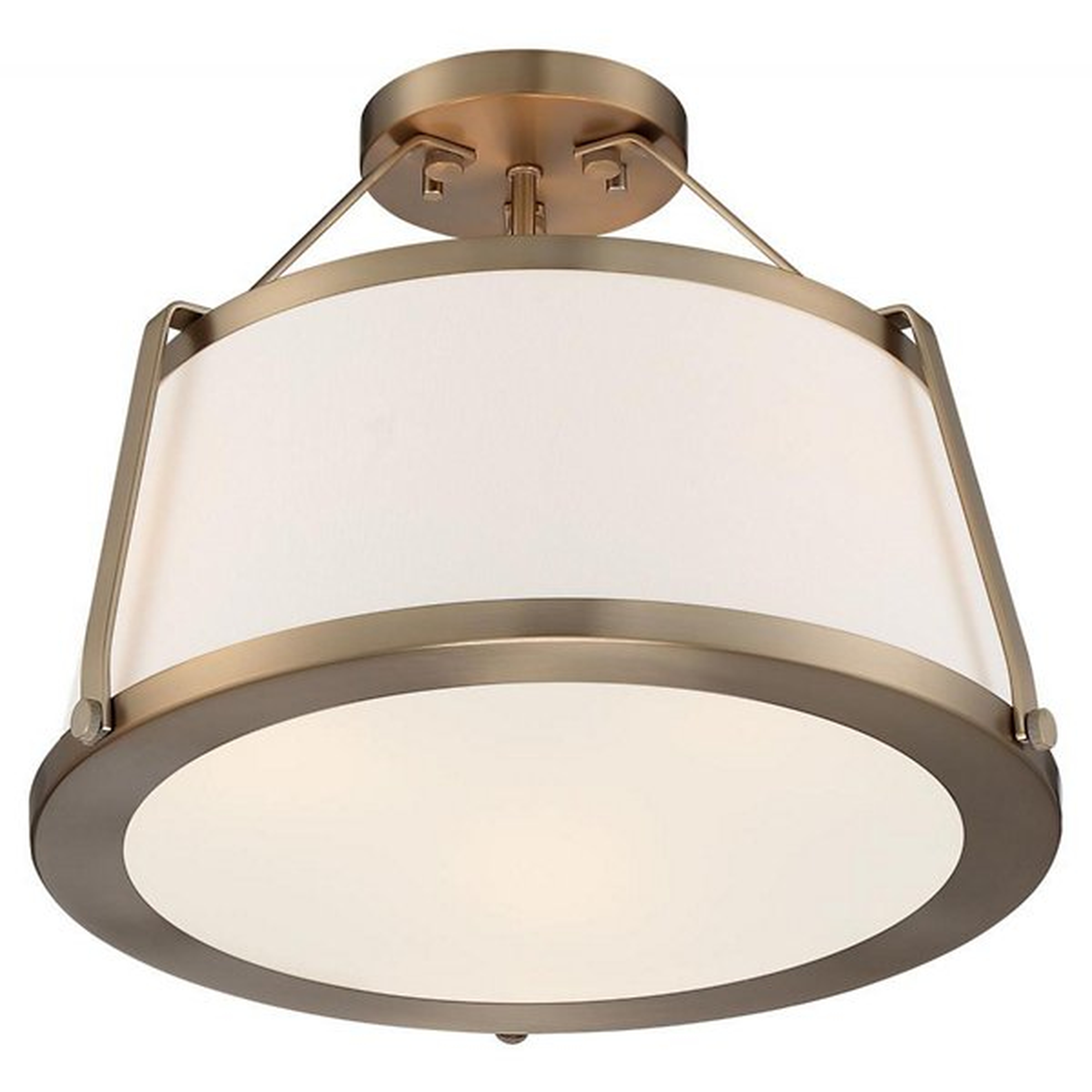 Hartley Semi-Flushmount - Alder & Ore