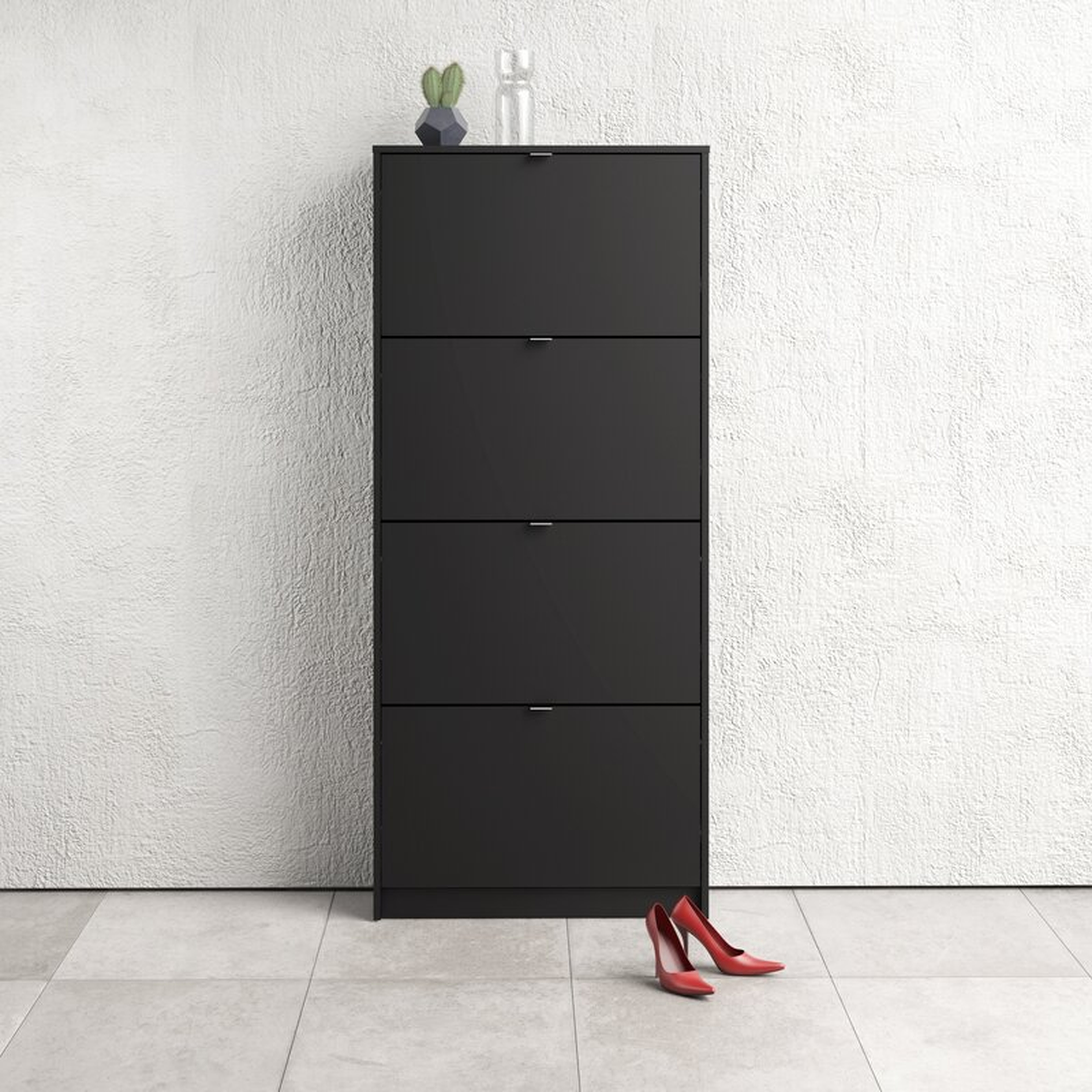 12 Pair Shoe Storage Cabinet - Wayfair