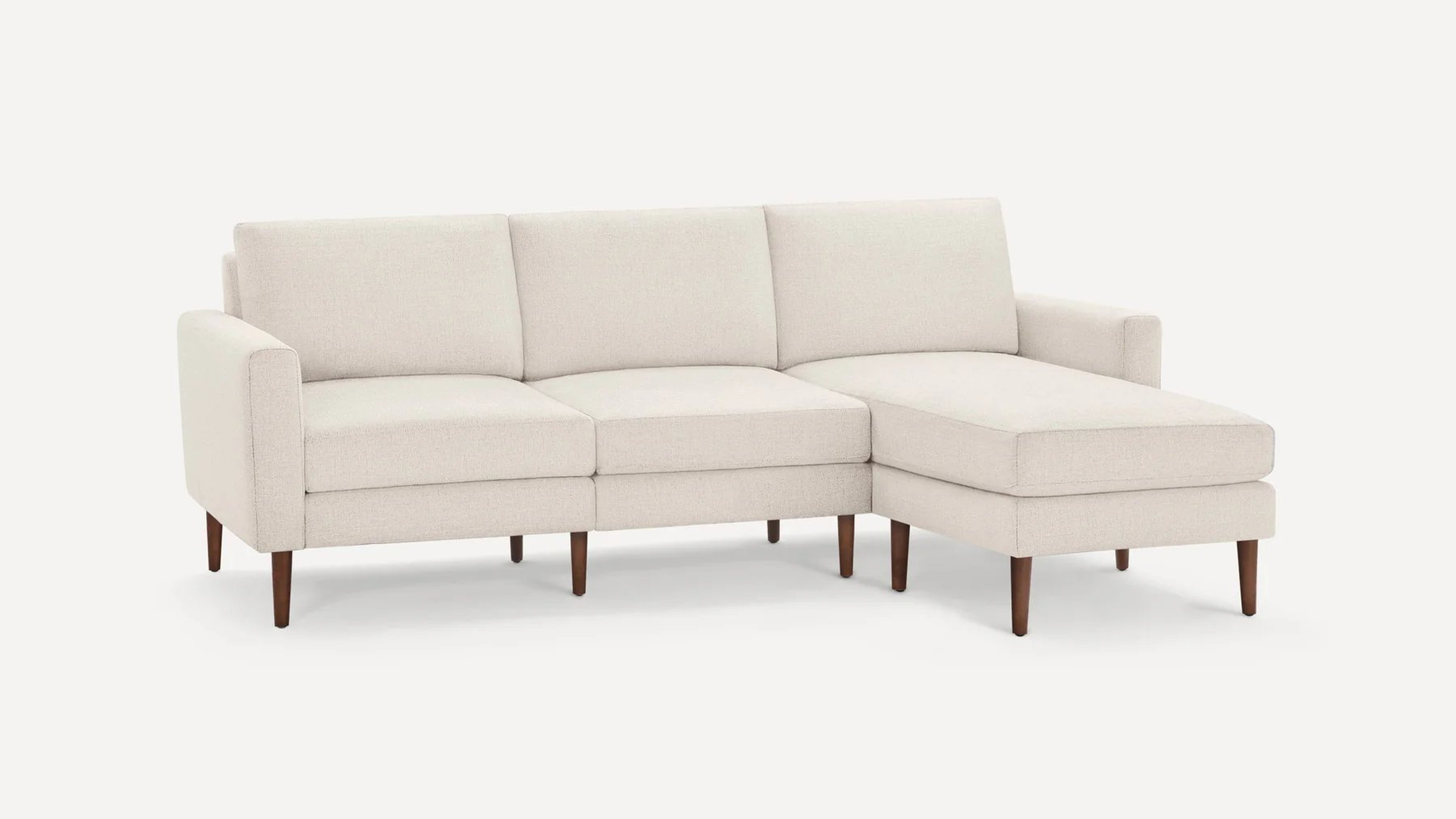 Block Nomad Sofa Sectional - Ivory - Burrow