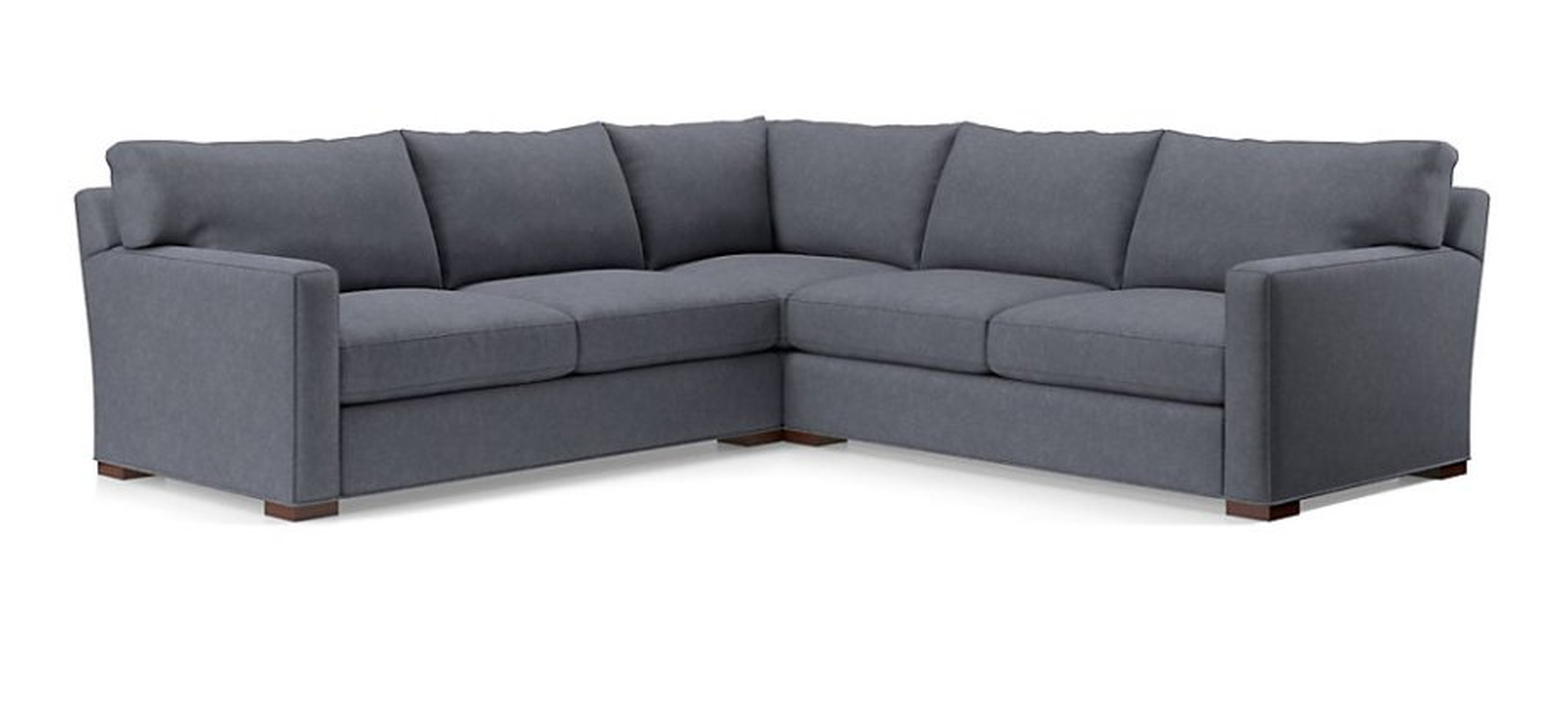 Axis II 3-Piece Sectional Sofa - Crate and Barrel